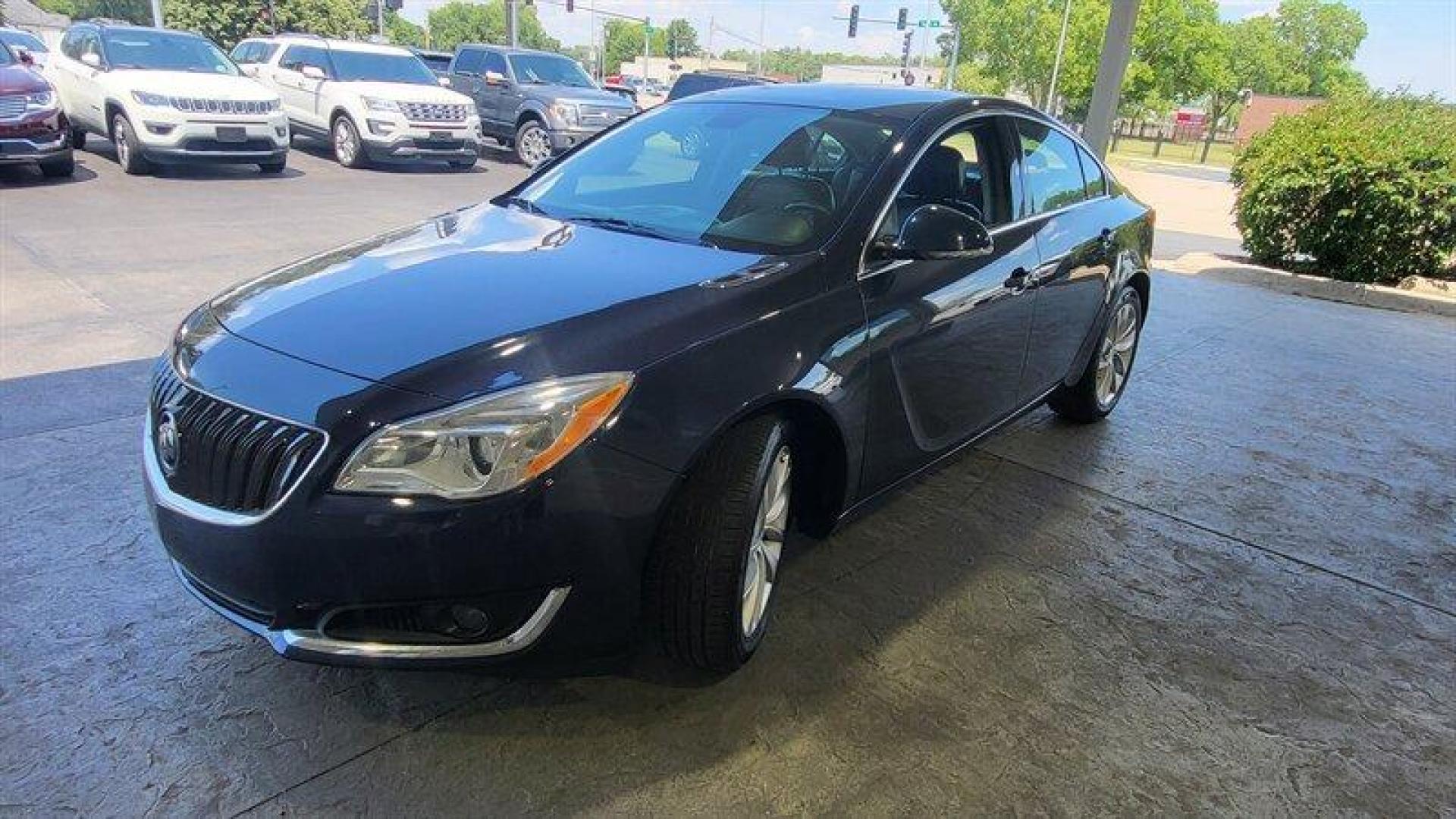 2016 Dark Sapphire Blue Metallic Buick Regal 1SV (2G4G25EK1G9) with an Ecotec 2.4L Flex Fuel I4 182hp 172ft. lbs. engine, Automatic transmission, located at 25355 Eames Street, Channahon, IL, 60410, (815) 467-1807, 41.429108, -88.228432 - Introducing the magnificent 2016 Buick Regal, a true masterpiece of automotive engineering that is sure to leave you breathless. This magnificent sedan is powered by a fierce yet efficient Ecotec 2.4L Flex Fuel I4 engine that boasts an impressive 182 horsepower and 172 foot-pounds of torque, deliver - Photo#7