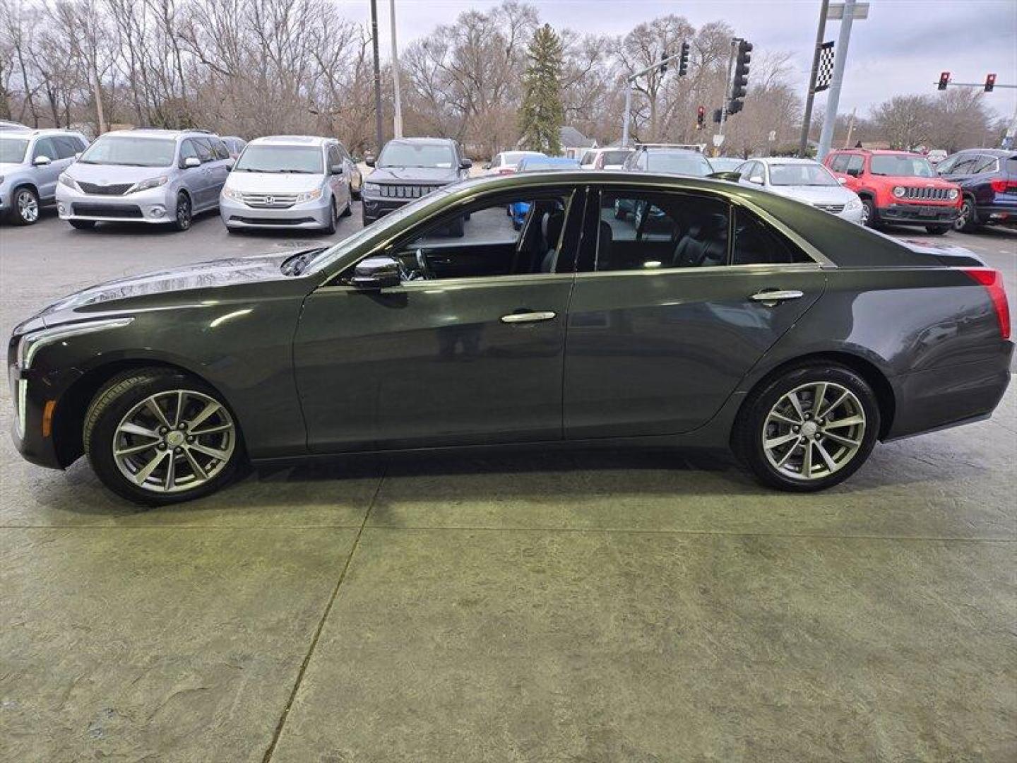 2018 Satin Steel Metallic Cadillac CTS 3.6L Luxury (1G6AR5SS0J0) with an 3.6 engine, Automatic transmission, located at 25355 Eames Street, Channahon, IL, 60410, (815) 467-1807, 41.429108, -88.228432 - Oh, honey, have we got a treat for you! Feast your eyes on this 2018 Cadillac CTS 3.6L Luxury! This baby is powered by a 3.6 engine that's ready to take you on a wild ride. Let's talk about the factory default features, shall we? You'll be living in luxury with heated leather seats, a panoramic su - Photo#5