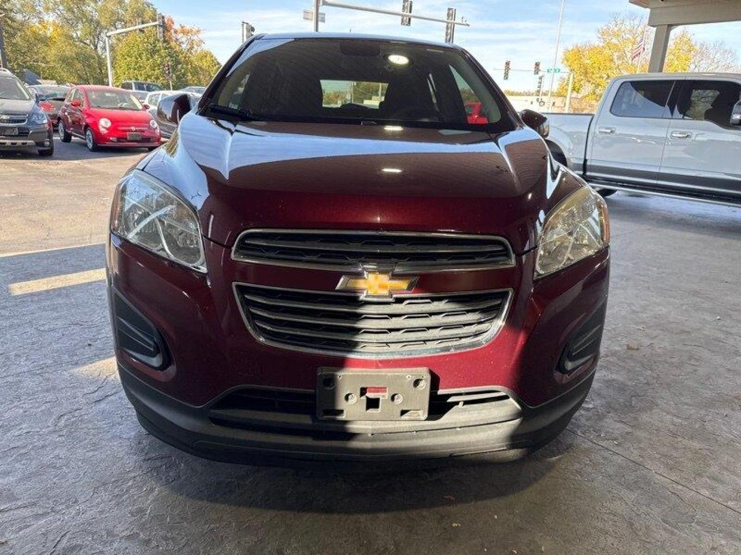 2016 Crimson Metallic Chevrolet Trax LS (3GNCJKSB4GL) with an Ecotec 1.4L Turbo I4 138hp 148ft. lbs. engine, Automatic transmission, located at 25355 Eames Street, Channahon, IL, 60410, (815) 467-1807, 41.429108, -88.228432 - Photo#9