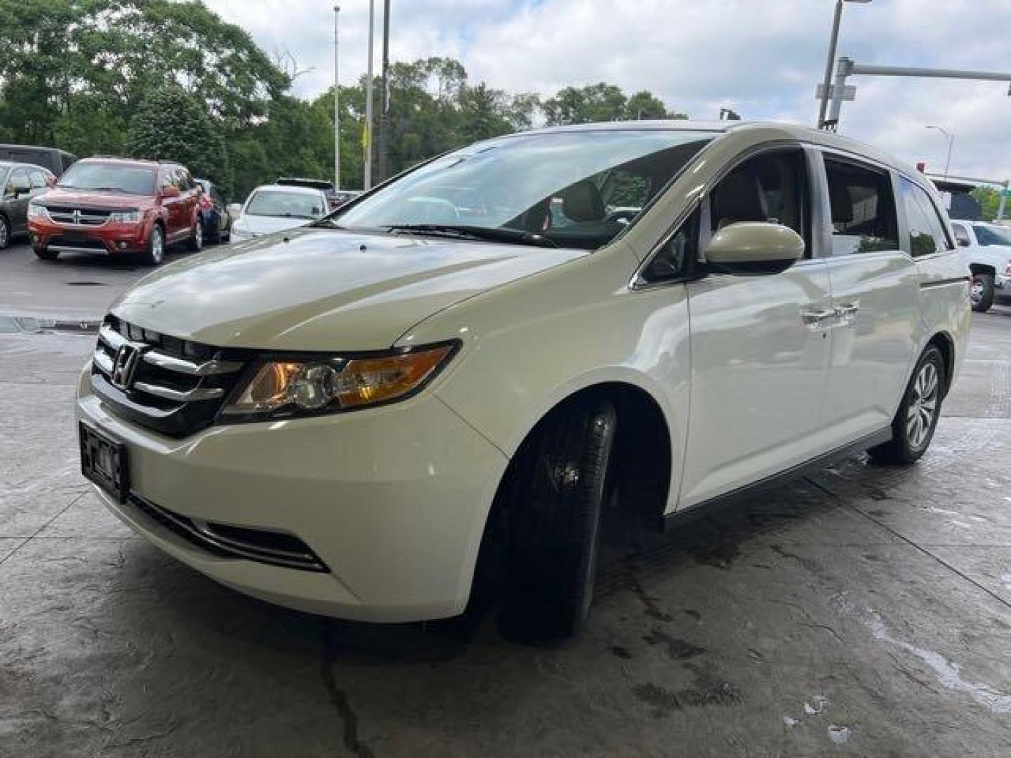 2017 White Diamond Pearl Honda Odyssey EX-L (5FNRL5H66HB) with an 3.5L V6 248hp 250ft. engine, Automatic transmission, located at 25355 Eames Street, Channahon, IL, 60410, (815) 467-1807, 41.429108, -88.228432 - *TIMING BELT AND WATER PUMP JUST SERVICED* Auto, all power, tilt, cruise, a/c, alloy wheels, keyless entry and more! If you?re ready for a different, no hassle and pleasant car buying experience, then give us a chance! We?re breaking the standard Car Sales mold and making one of our very own you?ll - Photo#8