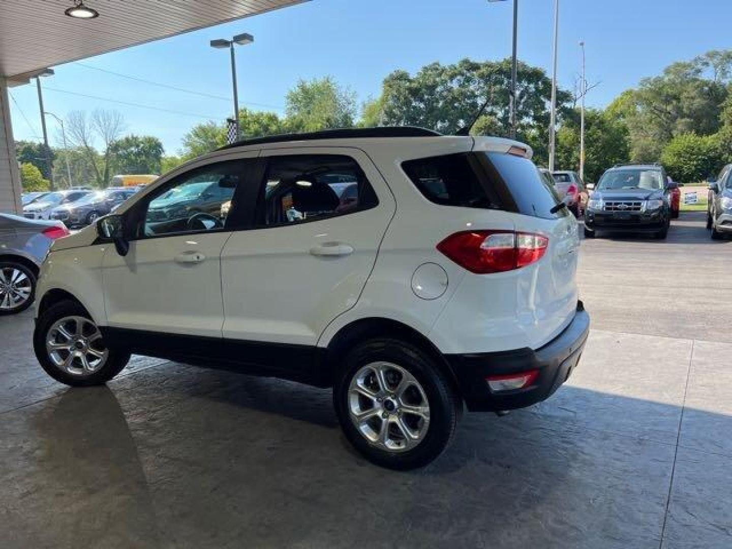 2019 White Platinum Metallic Tri-Coat Ford EcoSport SE (MAJ6S3GL2KC) with an 2.0L I4 166hp 149ft. engine, Automatic transmission, located at 25355 Eames Street, Channahon, IL, 60410, (815) 467-1807, 41.429108, -88.228432 - Photo#5