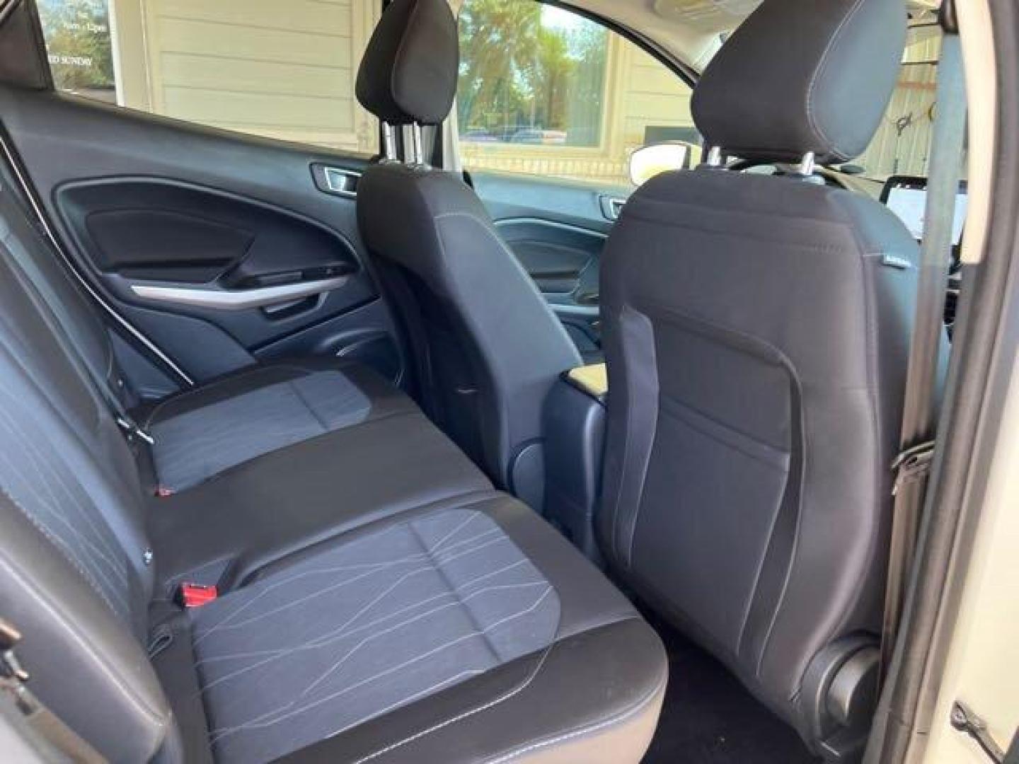 2019 White Platinum Metallic Tri-Coat Ford EcoSport SE (MAJ6S3GL2KC) with an 2.0L I4 166hp 149ft. engine, Automatic transmission, located at 25355 Eames Street, Channahon, IL, 60410, (815) 467-1807, 41.429108, -88.228432 - Photo#14