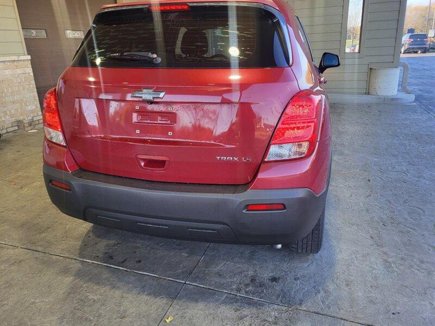 2015 Victory Red Chevrolet Trax LS (KL7CJKSB7FB) with an Ecotec 1.4L Turbo I4 138hp 148ft. lbs. engine, Automatic transmission, located at 25355 Eames Street, Channahon, IL, 60410, (815) 467-1807, 41.429108, -88.228432 - Photo#5