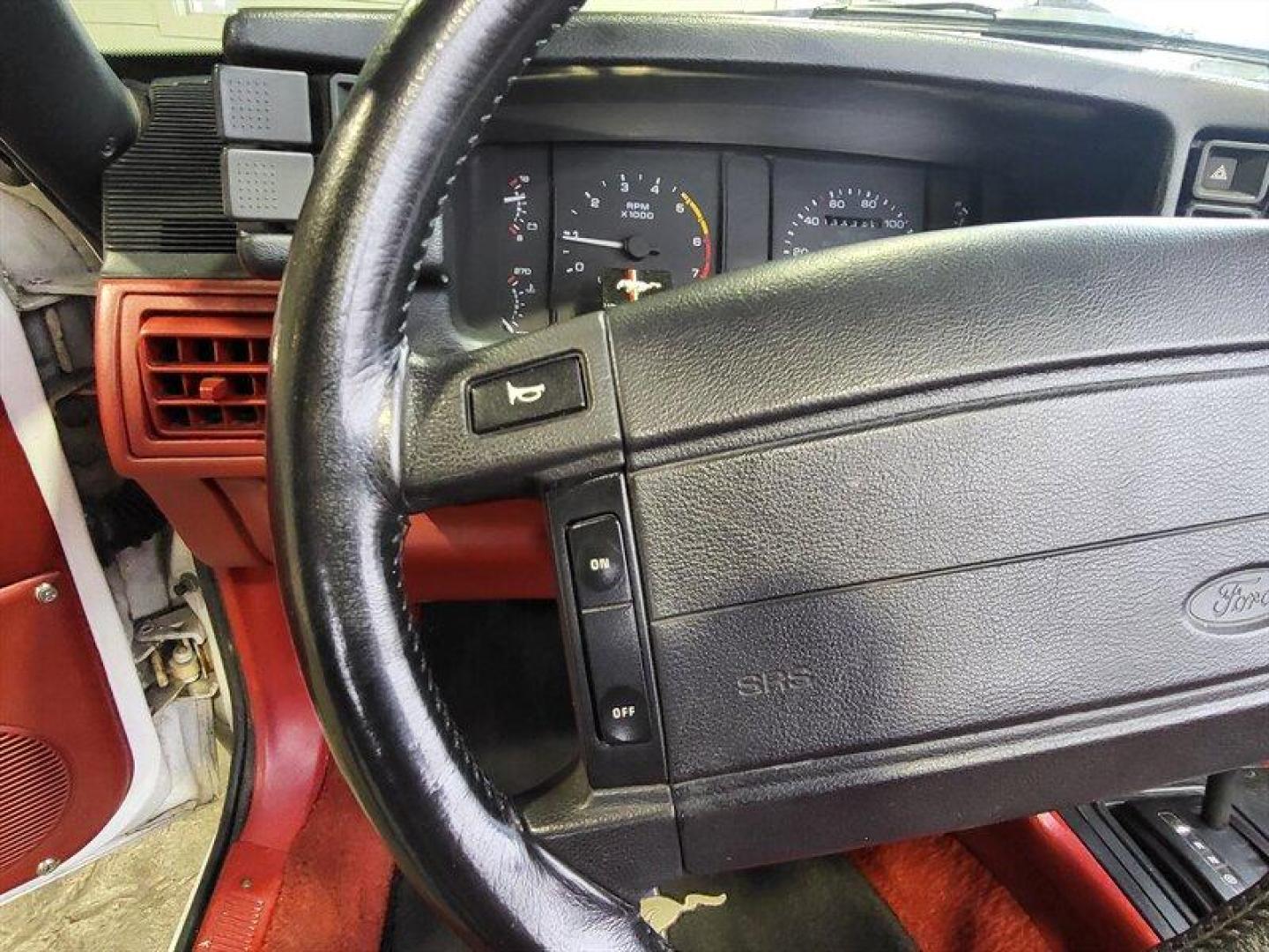 1991 Oxford White Ford Mustang LX (1FACP44E5MF) with an 5.0L NA V8 overhead valves (OHV) 16V engine, Automatic transmission, located at 25355 Eames Street, Channahon, IL, 60410, (815) 467-1807, 41.429108, -88.228432 - *WOW LOOK AT HOW CLEAN THIS CAR IS.* If you're ready for a different, no hassle and pleasant car buying experience, then give us a chance! We're breaking the standard Car Sales mold and making one of our very own you'll be sure to appreciate! So, why buy from Crase Auto Connection? Here's a simple a - Photo#22