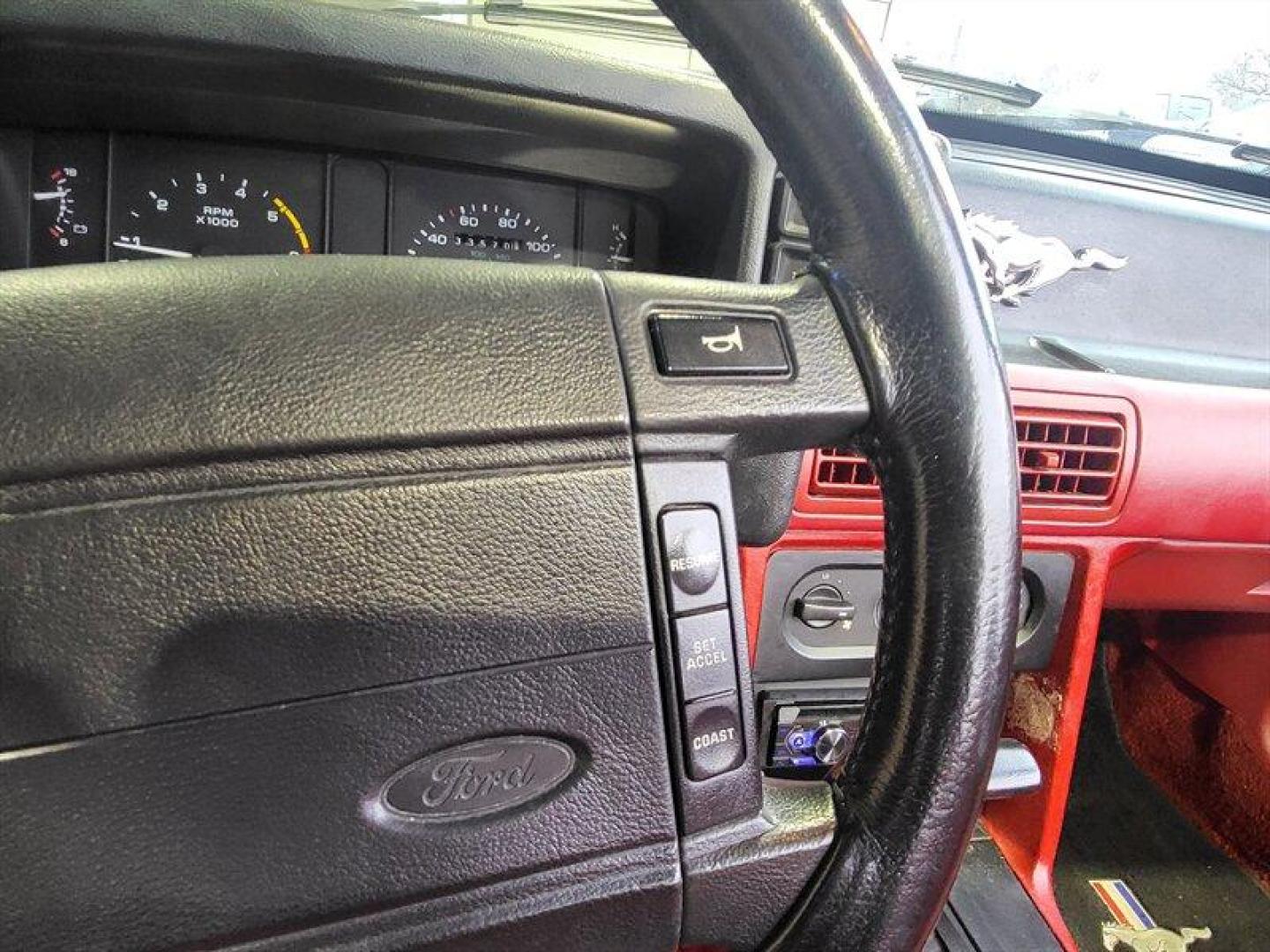 1991 Oxford White Ford Mustang LX (1FACP44E5MF) with an 5.0L NA V8 overhead valves (OHV) 16V engine, Automatic transmission, located at 25355 Eames Street, Channahon, IL, 60410, (815) 467-1807, 41.429108, -88.228432 - *WOW LOOK AT HOW CLEAN THIS CAR IS.* If you're ready for a different, no hassle and pleasant car buying experience, then give us a chance! We're breaking the standard Car Sales mold and making one of our very own you'll be sure to appreciate! So, why buy from Crase Auto Connection? Here's a simple a - Photo#24