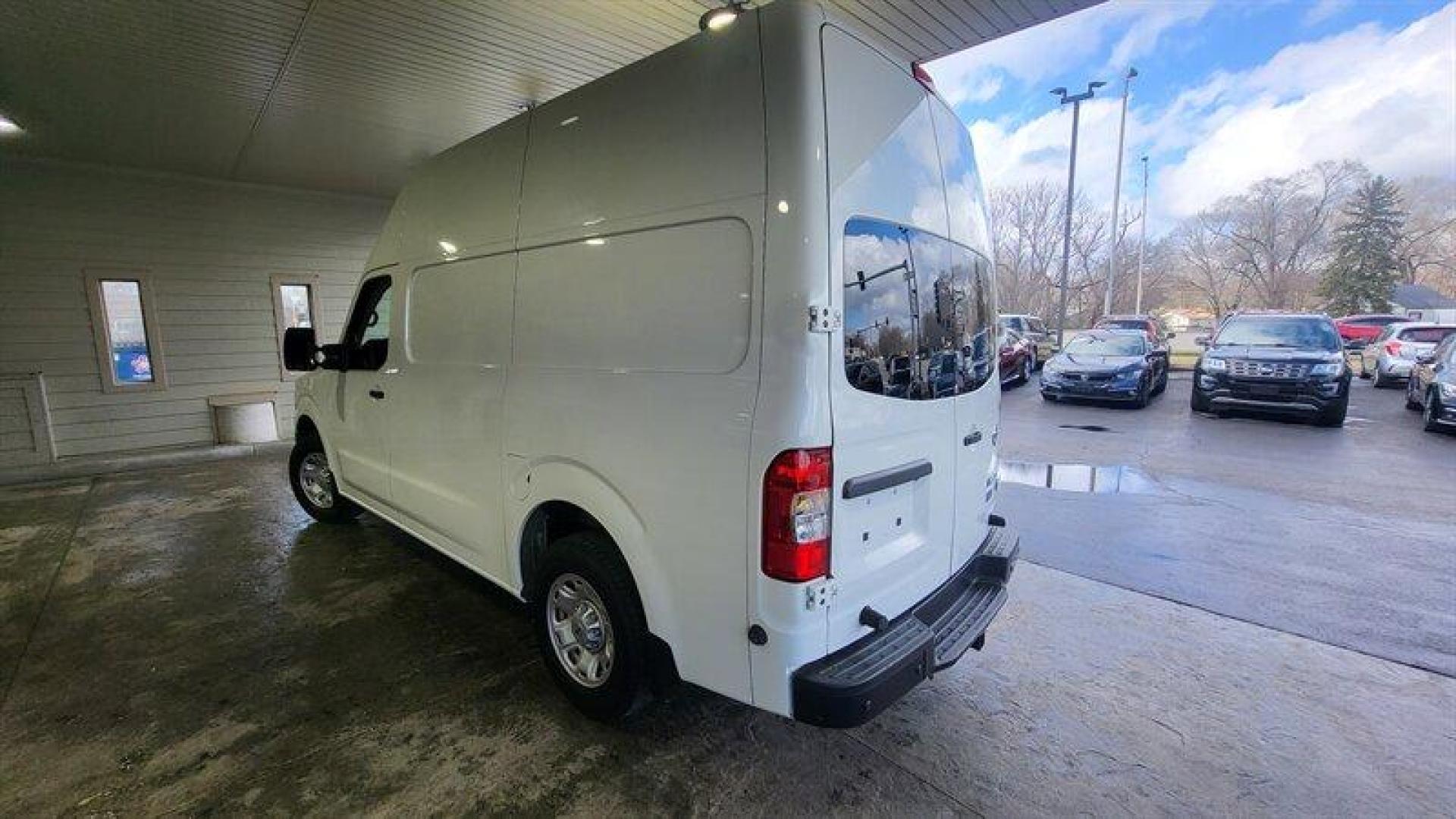 2016 Glacier White Nissan NV SV High Roof (1N6AF0LY2GN) with an 5.6L V8 317hp 385ft. lbs. engine, Automatic transmission, located at 25355 Eames Street, Channahon, IL, 60410, (815) 467-1807, 41.429108, -88.228432 - Photo#9