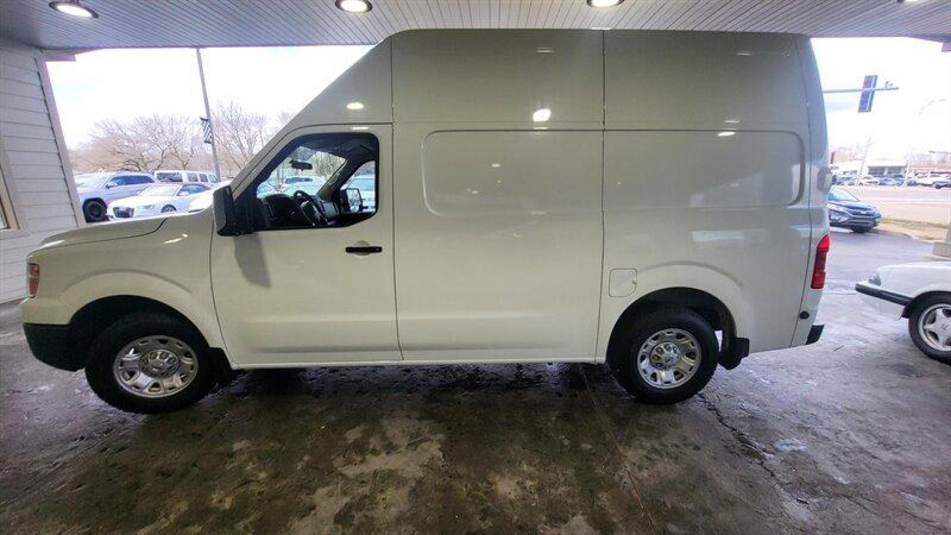 2016 Glacier White Nissan NV SV High Roof (1N6AF0LY2GN) with an 5.6L V8 317hp 385ft. lbs. engine, Automatic transmission, located at 25355 Eames Street, Channahon, IL, 60410, (815) 467-1807, 41.429108, -88.228432 - Photo#11