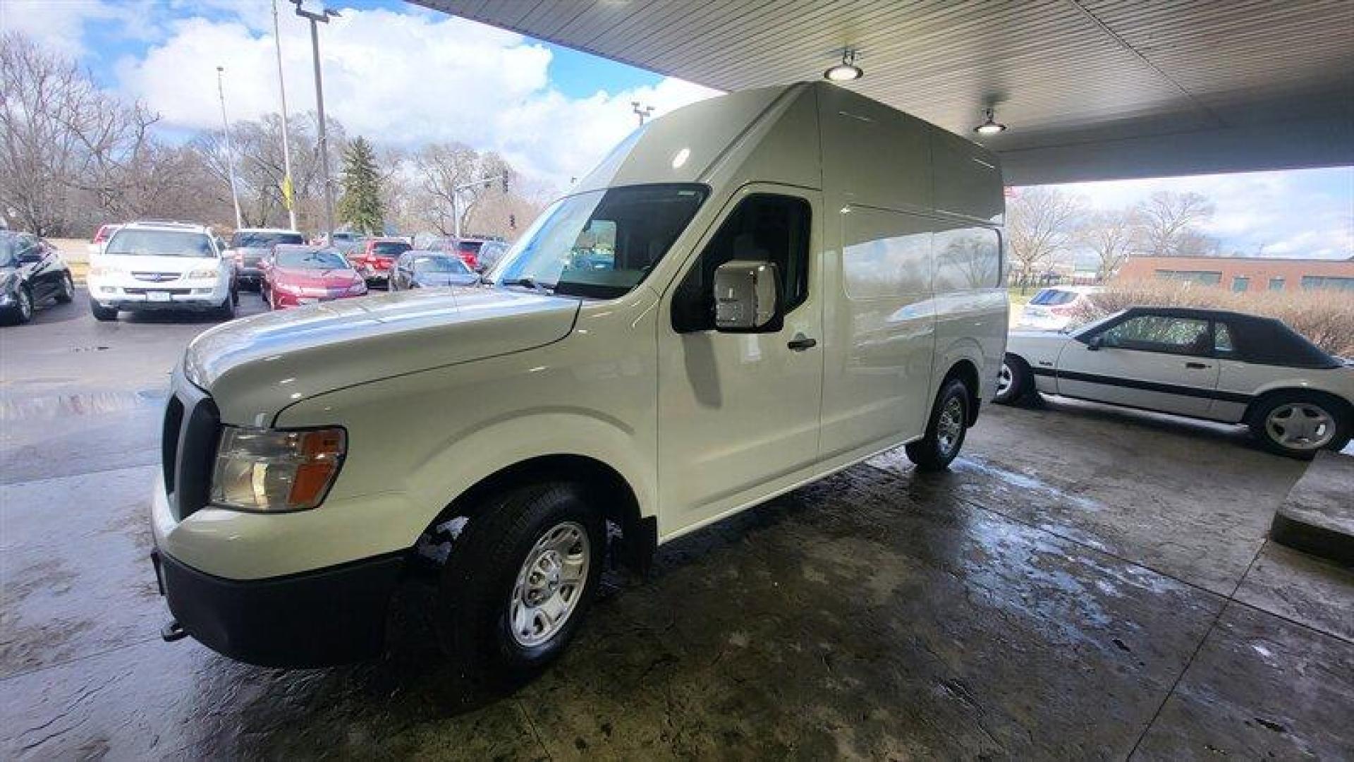 2016 Glacier White Nissan NV SV High Roof (1N6AF0LY2GN) with an 5.6L V8 317hp 385ft. lbs. engine, Automatic transmission, located at 25355 Eames Street, Channahon, IL, 60410, (815) 467-1807, 41.429108, -88.228432 - Photo#13