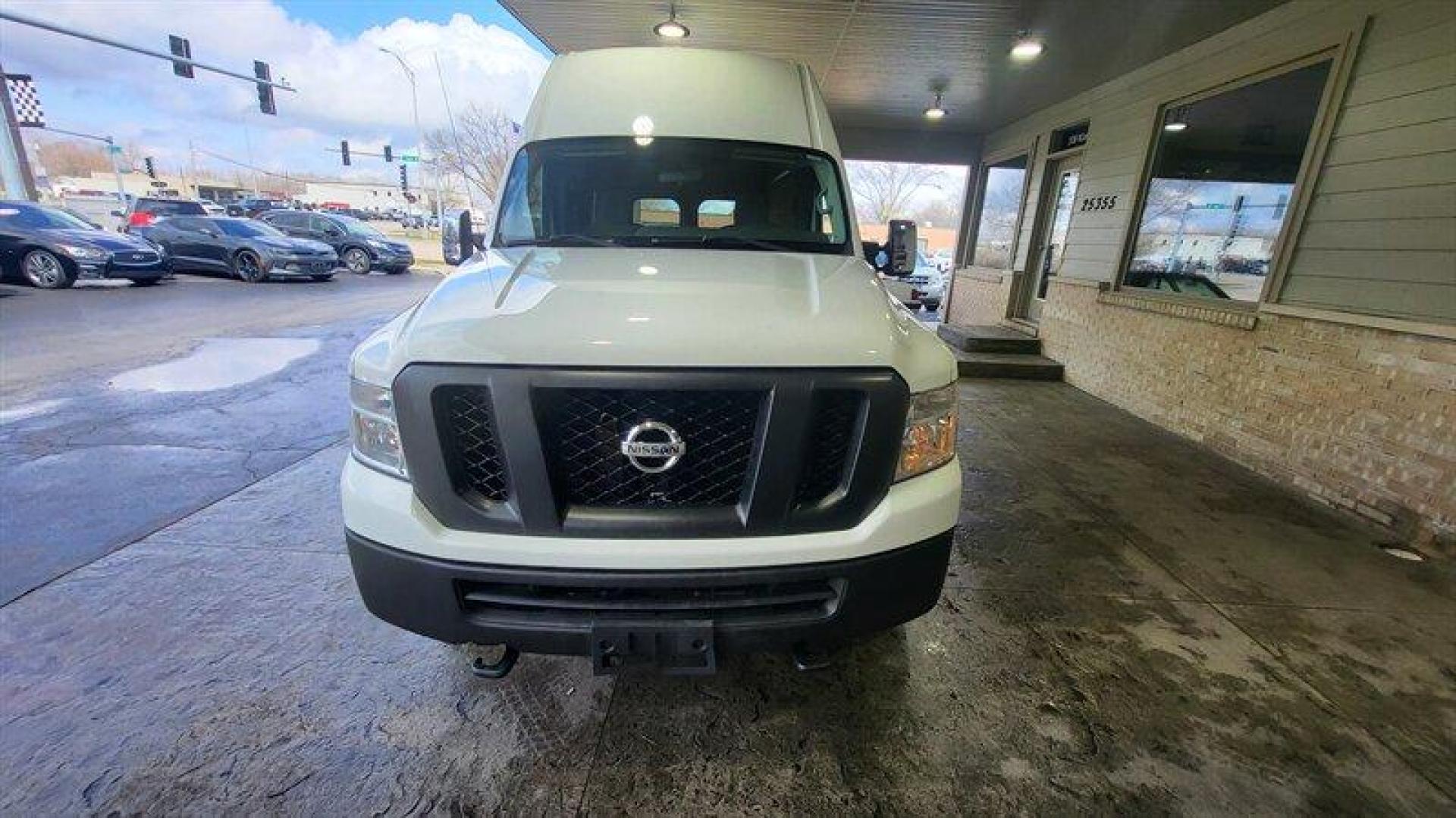 2016 Glacier White Nissan NV SV High Roof (1N6AF0LY2GN) with an 5.6L V8 317hp 385ft. lbs. engine, Automatic transmission, located at 25355 Eames Street, Channahon, IL, 60410, (815) 467-1807, 41.429108, -88.228432 - Photo#15