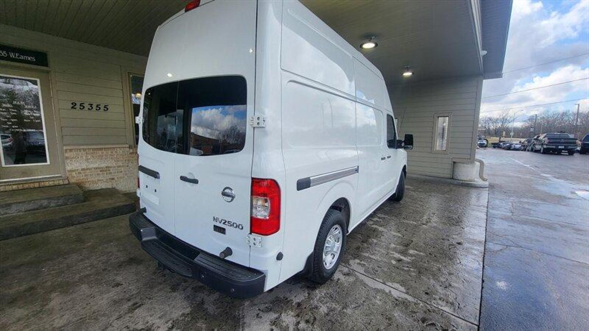 2016 Glacier White Nissan NV SV High Roof (1N6AF0LY2GN) with an 5.6L V8 317hp 385ft. lbs. engine, Automatic transmission, located at 25355 Eames Street, Channahon, IL, 60410, (815) 467-1807, 41.429108, -88.228432 - Photo#6