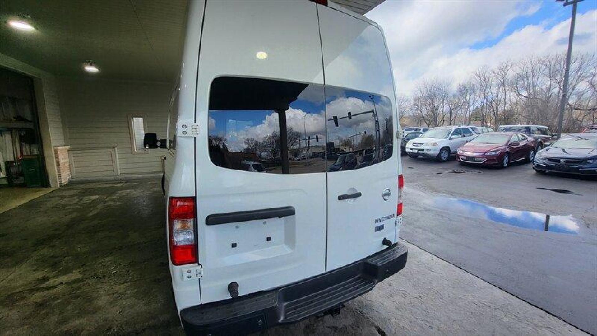 2016 Glacier White Nissan NV SV High Roof (1N6AF0LY2GN) with an 5.6L V8 317hp 385ft. lbs. engine, Automatic transmission, located at 25355 Eames Street, Channahon, IL, 60410, (815) 467-1807, 41.429108, -88.228432 - Photo#8