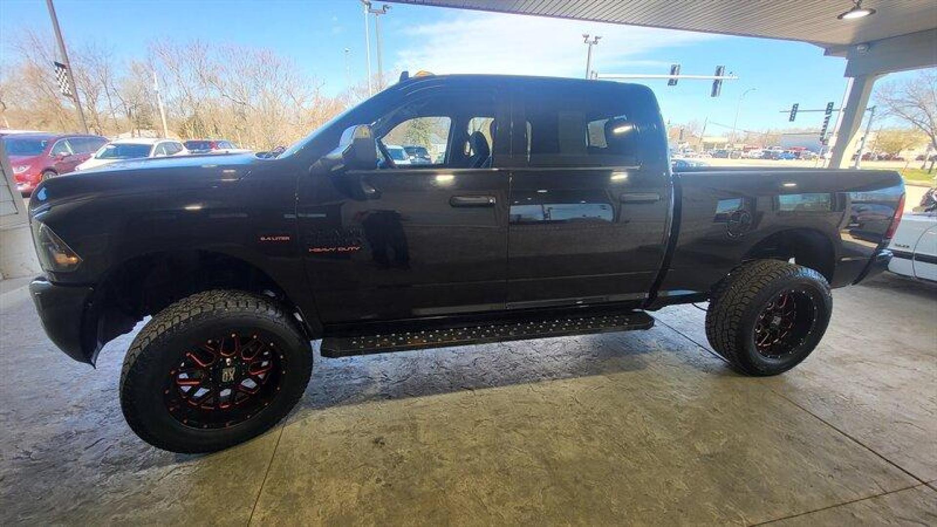 2017 Brilliant Black Crystal Pearl Coat RAM 2500 Big Horn (3C6UR5DJXHG) with an HEMI 6.4L V8 410hp 429ft. lbs. engine, Automatic transmission, located at 25355 Eames Street, Channahon, IL, 60410, (815) 467-1807, 41.429108, -88.228432 - Introducing the 2017 RAM 2500 Big Horn, an impressive and powerful pickup truck designed to meet your heavy-duty needs. Under the hood, this truck is powered by a HEMI 6.4L V8 engine that delivers an impressive 410 horsepower and 429 ft-lbs of torque. With only 54,000 miles on the odometer, averagin - Photo#10