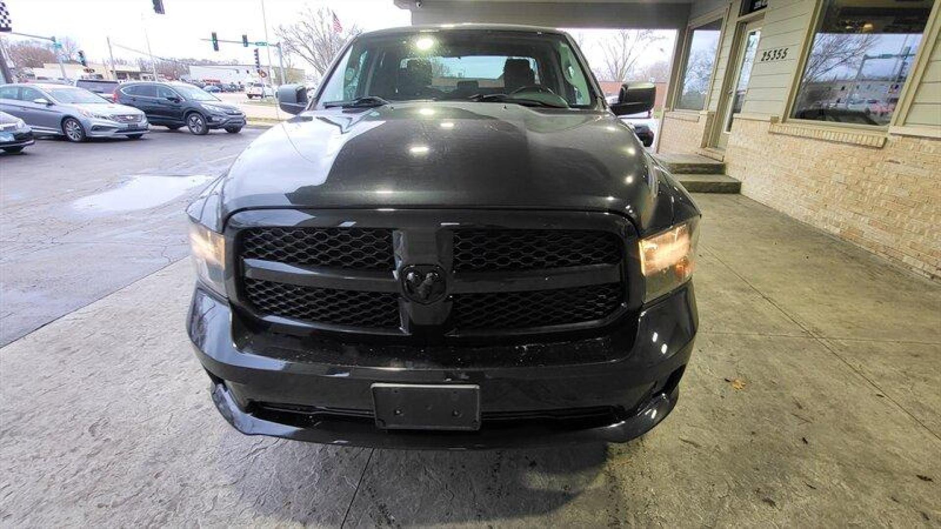 2017 Brilliant Black Crystal Pearl Coat RAM 1500 Express (1C6RR7FT2HS) with an HEMI 5.7L V8 395hp 410ft. lbs. engine, Automatic transmission, located at 25355 Eames Street, Channahon, IL, 60410, (815) 467-1807, 41.429108, -88.228432 - Looking for a truck that can handle anything you throw its way? Look no further than the 2017 RAM 1500 Express. This beast of a vehicle is powered by a HEMI 5.7L V8 engine that pumps out an impressive 395 horsepower and 410 ft. lbs. of torque. But it's not just about power. The RAM 1500 Express co - Photo#9