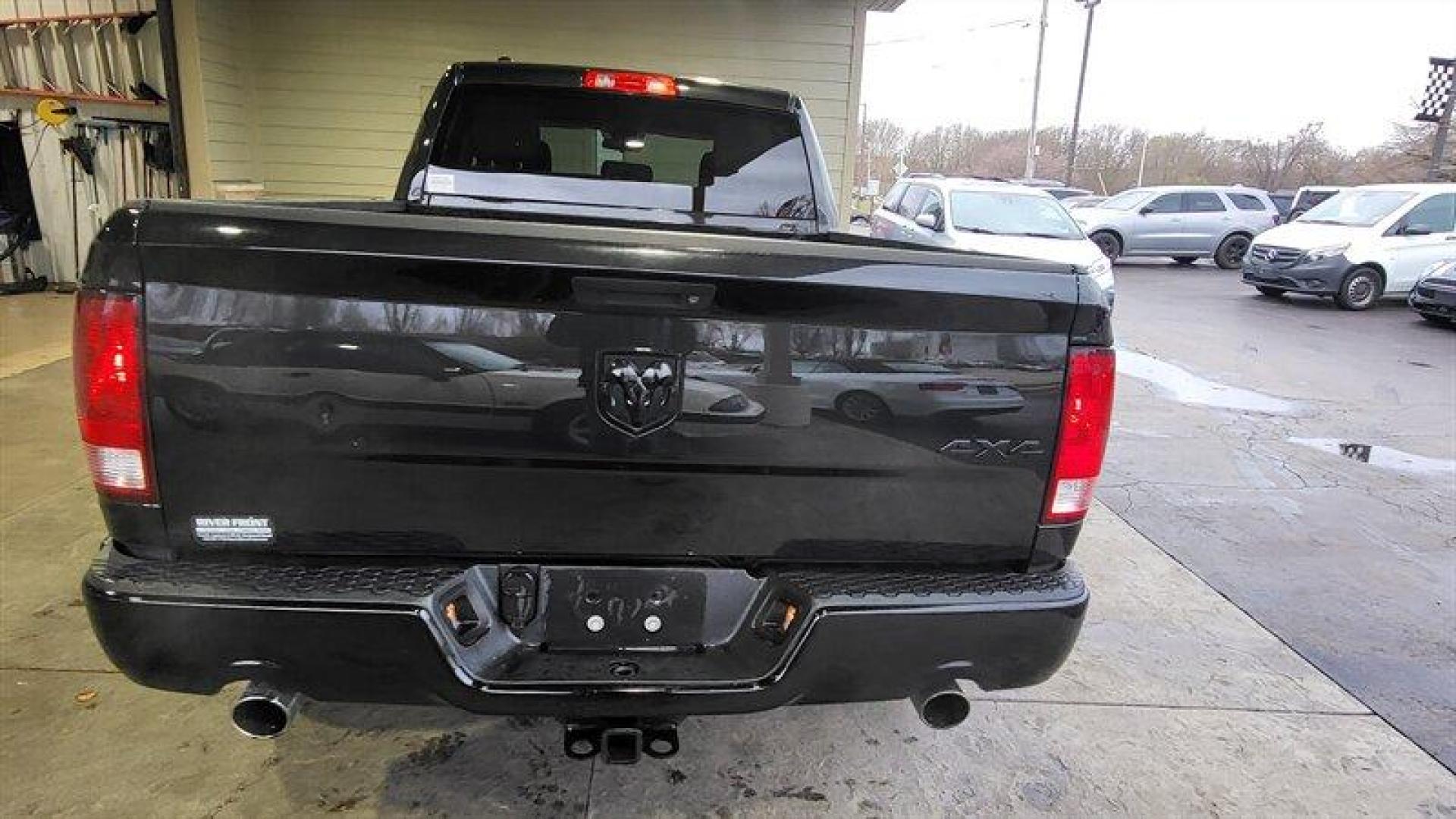 2017 Brilliant Black Crystal Pearl Coat RAM 1500 Express (1C6RR7FT2HS) with an HEMI 5.7L V8 395hp 410ft. lbs. engine, Automatic transmission, located at 25355 Eames Street, Channahon, IL, 60410, (815) 467-1807, 41.429108, -88.228432 - Looking for a truck that can handle anything you throw its way? Look no further than the 2017 RAM 1500 Express. This beast of a vehicle is powered by a HEMI 5.7L V8 engine that pumps out an impressive 395 horsepower and 410 ft. lbs. of torque. But it's not just about power. The RAM 1500 Express co - Photo#5