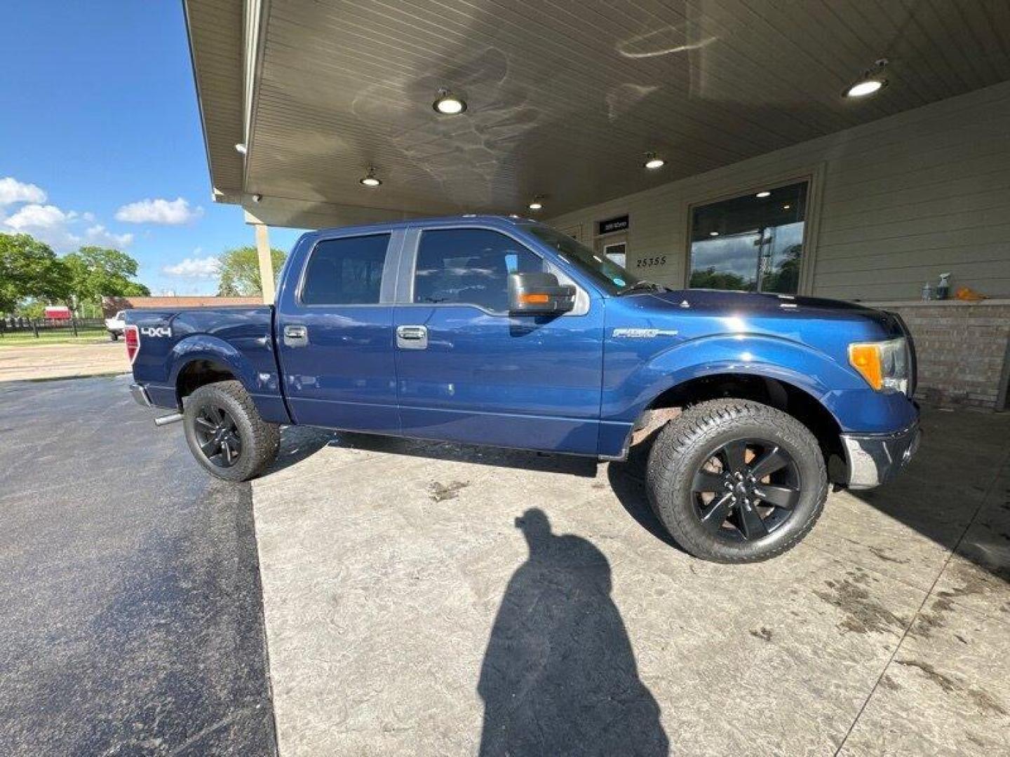 2010 Blue Flame Metallic Ford F-150 XLT (1FTEW1E89AF) with an 4.6L 3V V8 292hp 320ft. lbs. engine, Automatic transmission, located at 25355 Eames Street, Channahon, IL, 60410, (815) 467-1807, 41.429108, -88.228432 - Looking for a reliable and powerful truck that can handle all your heavy-duty tasks? Look no further than the 2010 Ford F-150 XLT! This beast of a truck is powered by a 4.6L 3V V8 engine that delivers an impressive 292 horsepower and 320 foot-pounds of torque, making it one of the most capable truck - Photo#1