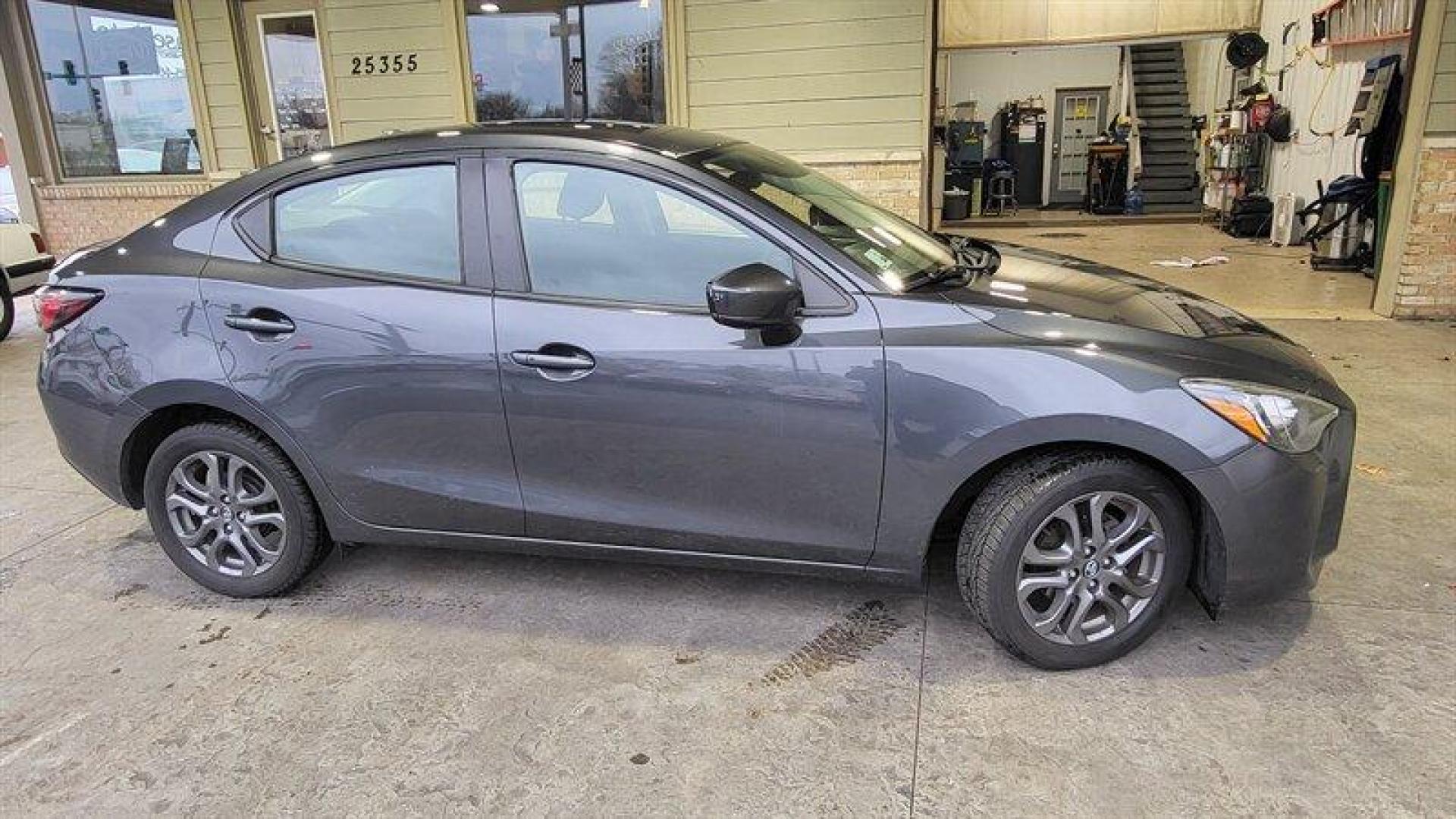 2019 Chromium Toyota Yaris LE (3MYDLBYV3KY) with an 1.5L I4 106hp 103ft. lbs. engine, Automatic transmission, located at 25355 Eames Street, Channahon, IL, 60410, (815) 467-1807, 41.429108, -88.228432 - Ladies and gentlemen, hold onto your hats because we've got a real doozy of a vehicle to tell you about today. Introducing the 2019 Toyota Yaris LE! This baby is powered by a 1.5L I4 engine that puts out a whopping 106hp and 103ft. lbs. of torque. You'll be the envy of all your friends as you zip ar - Photo#1