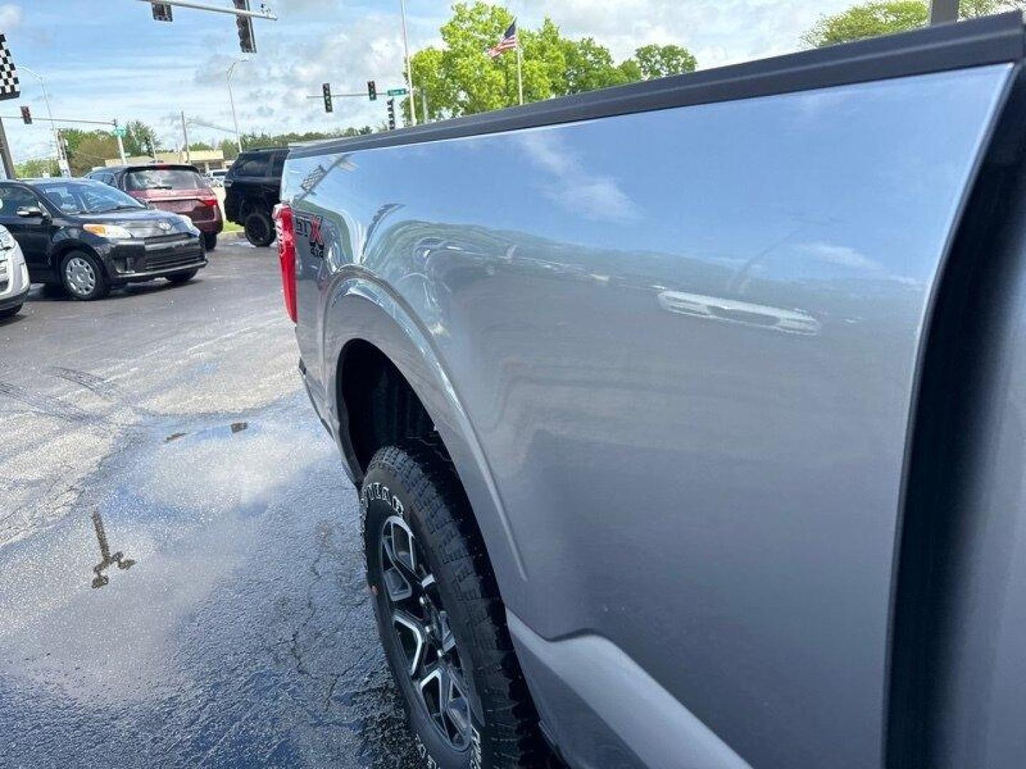 2021 Iconic Silver Ford F-150 XL (1FTEX1EPXMF) with an EcoBoost 2.7L Twin Turbo V6 325hp 400ft. lbs. engine, Automatic transmission, located at 25355 Eames Street, Channahon, IL, 60410, (815) 467-1807, 41.429108, -88.228432 - Photo#12