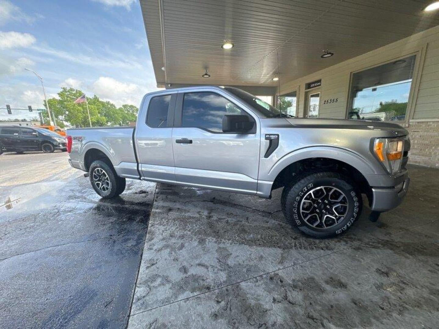 2021 Iconic Silver Ford F-150 XL (1FTEX1EPXMF) with an EcoBoost 2.7L Twin Turbo V6 325hp 400ft. lbs. engine, Automatic transmission, located at 25355 Eames Street, Channahon, IL, 60410, (815) 467-1807, 41.429108, -88.228432 - Photo#1