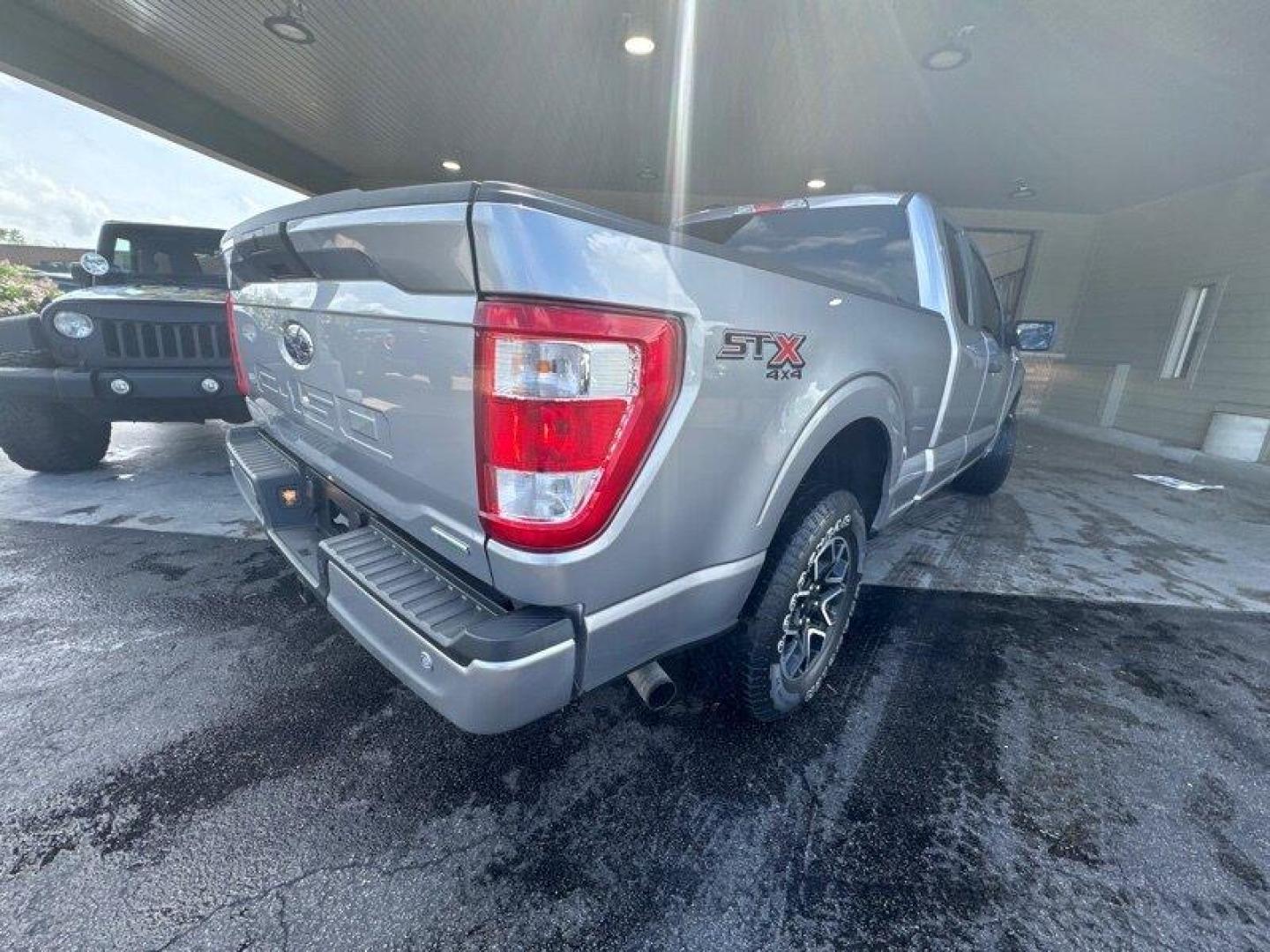 2021 Iconic Silver Ford F-150 XL (1FTEX1EPXMF) with an EcoBoost 2.7L Twin Turbo V6 325hp 400ft. lbs. engine, Automatic transmission, located at 25355 Eames Street, Channahon, IL, 60410, (815) 467-1807, 41.429108, -88.228432 - Photo#3