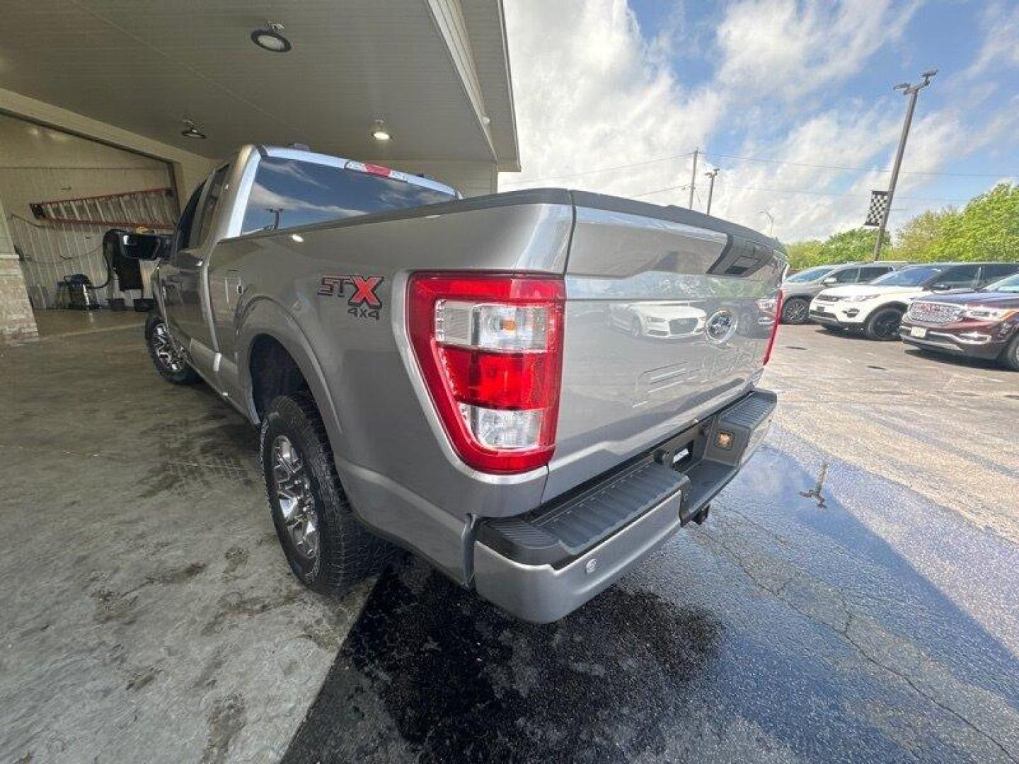 2021 Iconic Silver Ford F-150 XL (1FTEX1EPXMF) with an EcoBoost 2.7L Twin Turbo V6 325hp 400ft. lbs. engine, Automatic transmission, located at 25355 Eames Street, Channahon, IL, 60410, (815) 467-1807, 41.429108, -88.228432 - Photo#5