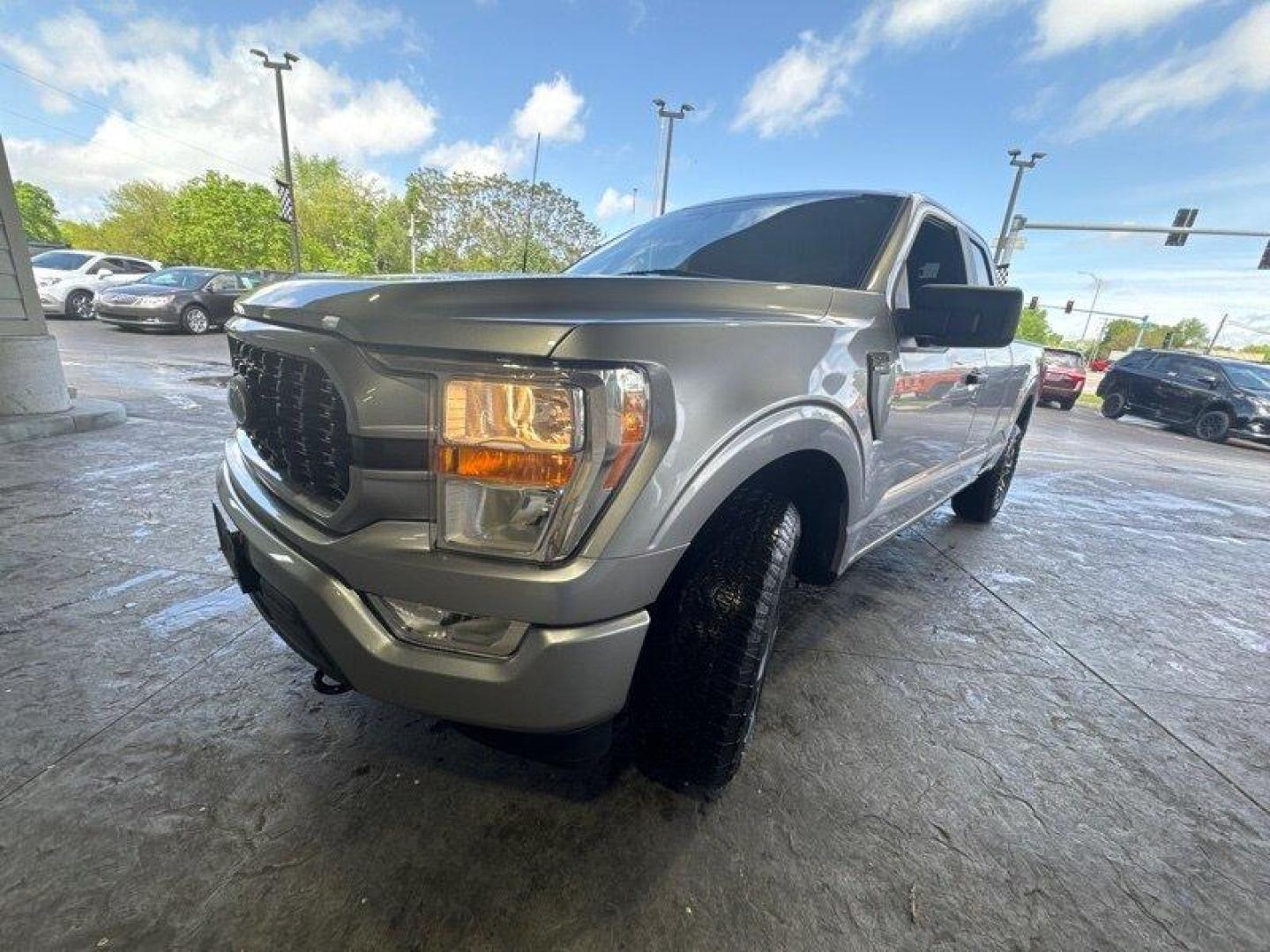 2021 Iconic Silver Ford F-150 XL (1FTEX1EPXMF) with an EcoBoost 2.7L Twin Turbo V6 325hp 400ft. lbs. engine, Automatic transmission, located at 25355 Eames Street, Channahon, IL, 60410, (815) 467-1807, 41.429108, -88.228432 - Photo#7