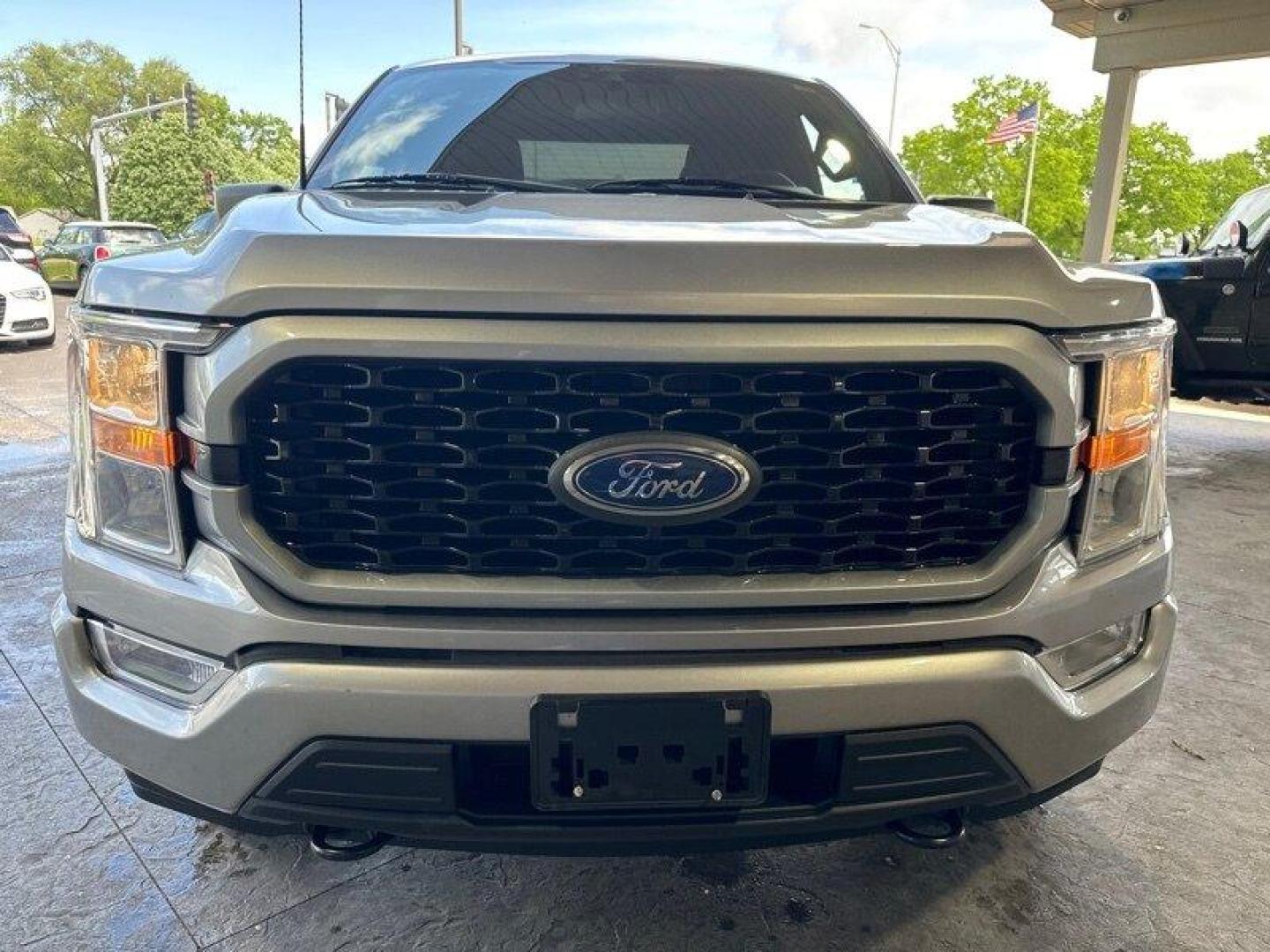 2021 Iconic Silver Ford F-150 XL (1FTEX1EPXMF) with an EcoBoost 2.7L Twin Turbo V6 325hp 400ft. lbs. engine, Automatic transmission, located at 25355 Eames Street, Channahon, IL, 60410, (815) 467-1807, 41.429108, -88.228432 - Photo#8