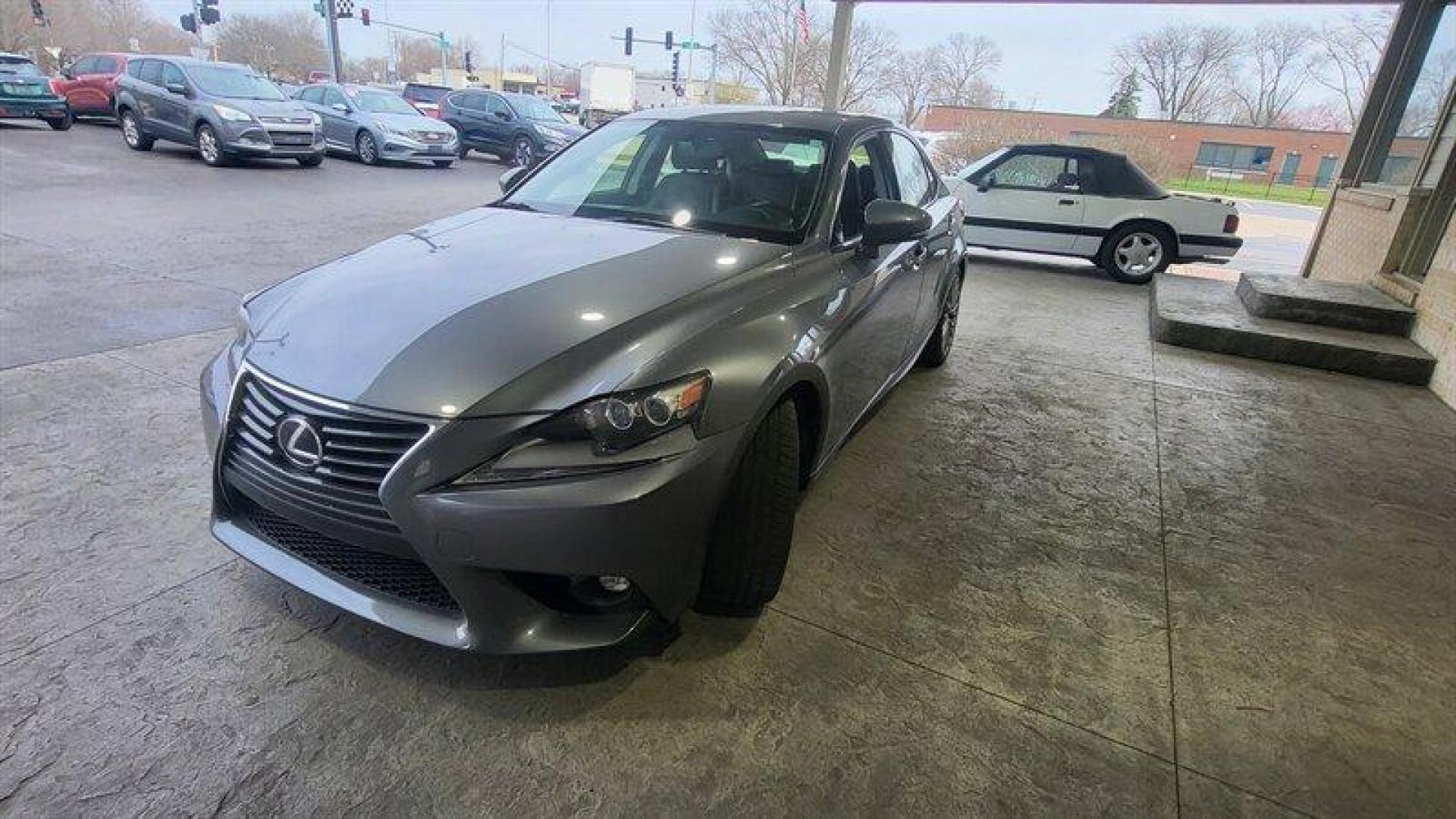 2016 Nebula Gray Pearl Lexus IS 200t 200t (JTHBA1D24G5) with an 2.0L Turbo I4 241hp 258ft. lbs. engine, Automatic transmission, located at 25355 Eames Street, Channahon, IL, 60410, (815) 467-1807, 41.429108, -88.228432 - This 2016 Lexus IS 200t is a sleek and stylish vehicle that is sure to turn heads on the road. It is equipped with a powerful 2.0L Turbo I4 engine that delivers 241 horsepower and 258ft. lbs. of torque, making it a joy to drive. The factory default features are impressive and include a premium sound - Photo#10