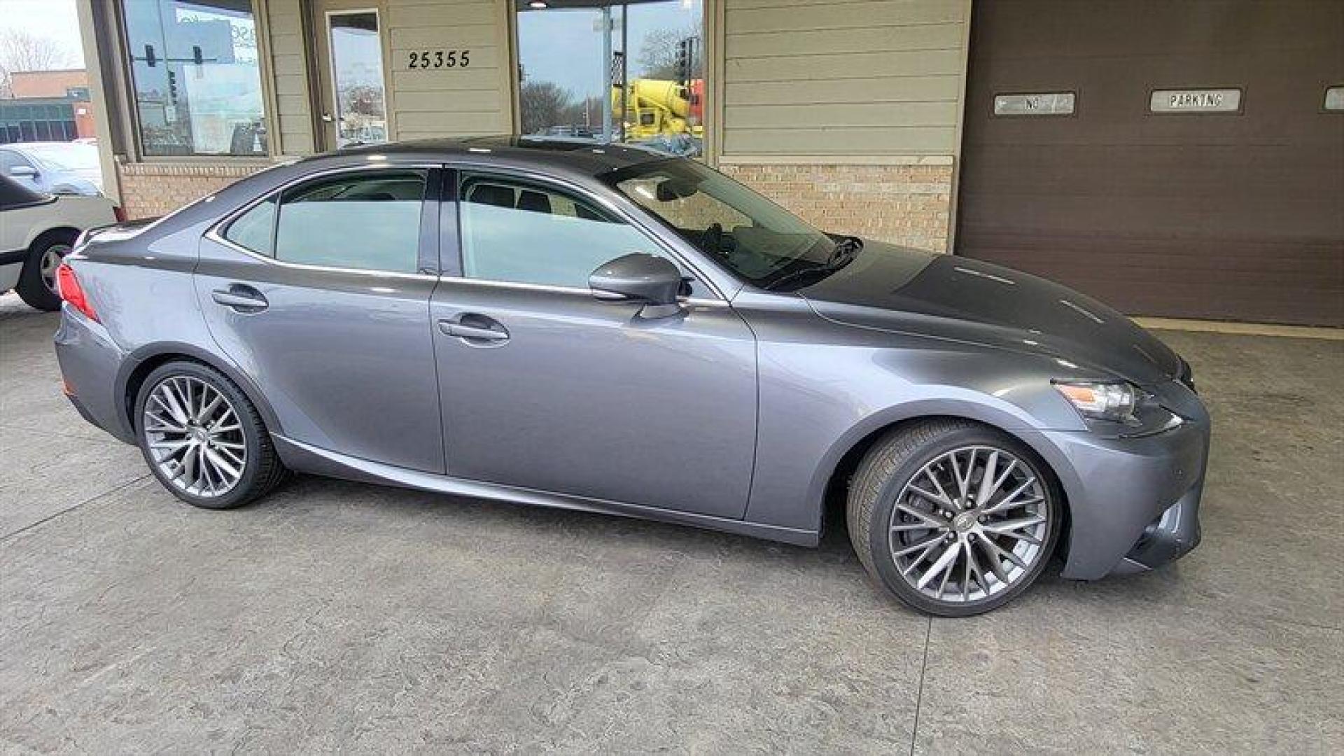 2016 Nebula Gray Pearl Lexus IS 200t 200t (JTHBA1D24G5) with an 2.0L Turbo I4 241hp 258ft. lbs. engine, Automatic transmission, located at 25355 Eames Street, Channahon, IL, 60410, (815) 467-1807, 41.429108, -88.228432 - This 2016 Lexus IS 200t is a sleek and stylish vehicle that is sure to turn heads on the road. It is equipped with a powerful 2.0L Turbo I4 engine that delivers 241 horsepower and 258ft. lbs. of torque, making it a joy to drive. The factory default features are impressive and include a premium sound - Photo#1