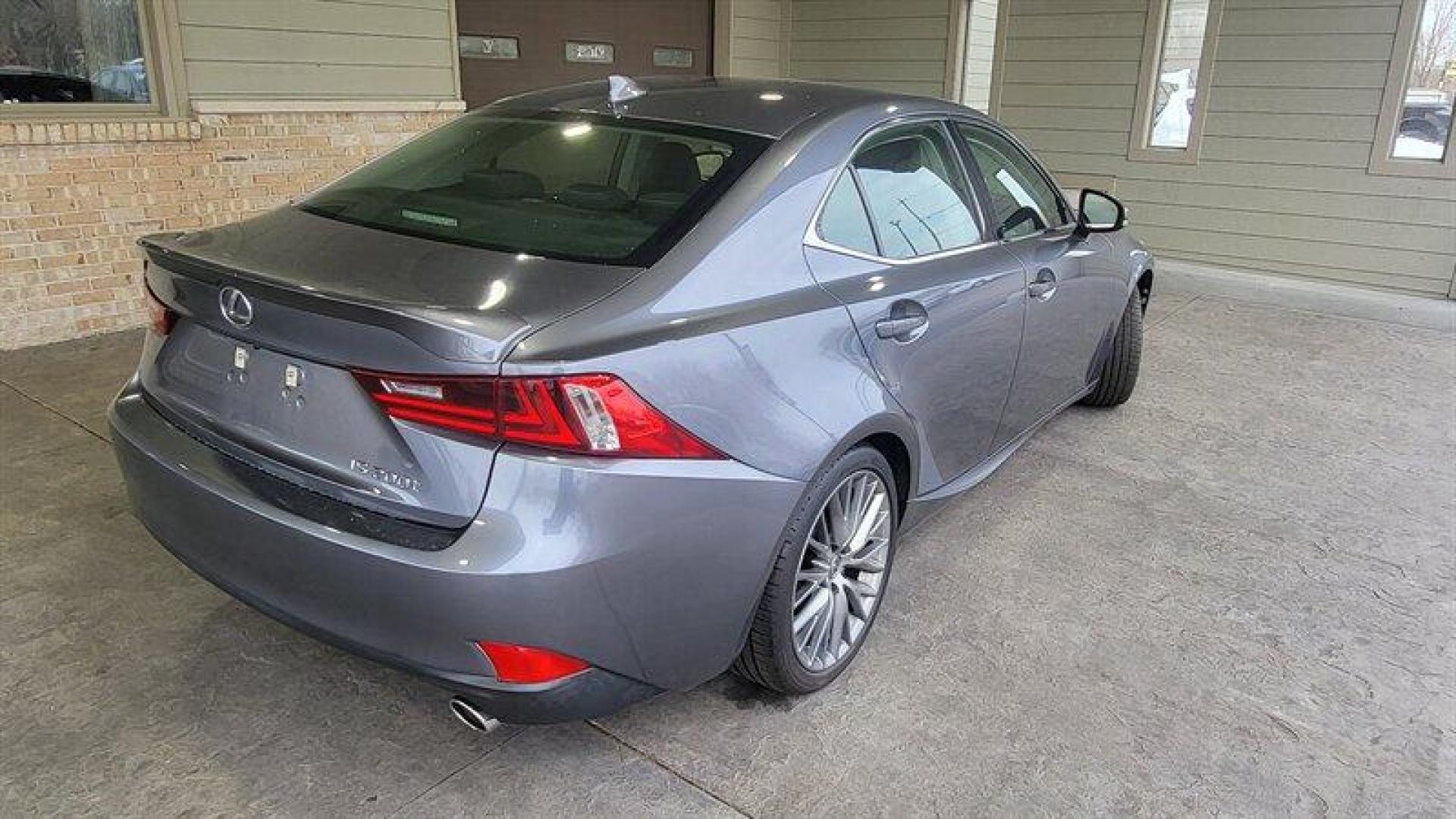 2016 Nebula Gray Pearl Lexus IS 200t 200t (JTHBA1D24G5) with an 2.0L Turbo I4 241hp 258ft. lbs. engine, Automatic transmission, located at 25355 Eames Street, Channahon, IL, 60410, (815) 467-1807, 41.429108, -88.228432 - This 2016 Lexus IS 200t is a sleek and stylish vehicle that is sure to turn heads on the road. It is equipped with a powerful 2.0L Turbo I4 engine that delivers 241 horsepower and 258ft. lbs. of torque, making it a joy to drive. The factory default features are impressive and include a premium sound - Photo#4