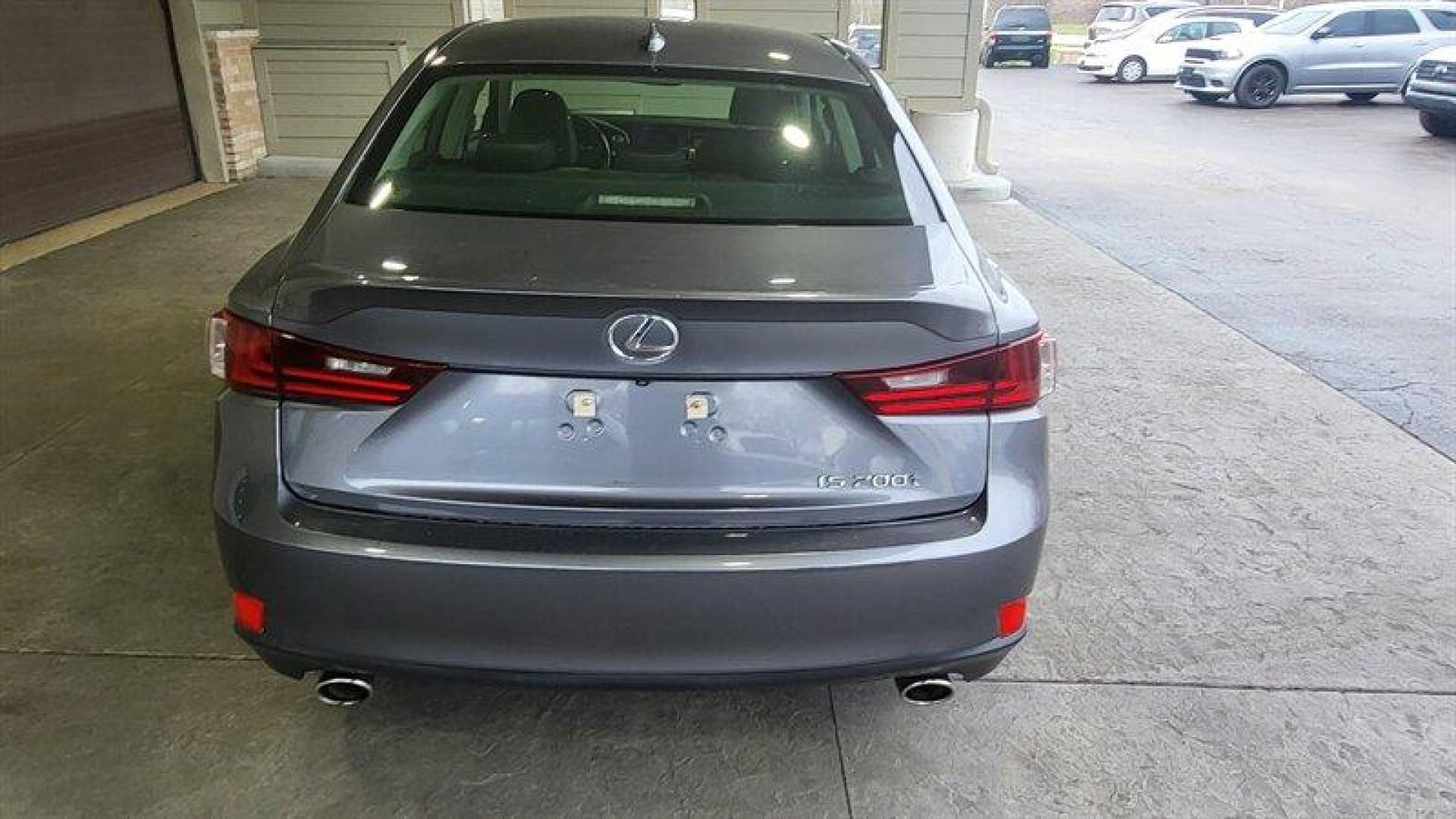 2016 Nebula Gray Pearl Lexus IS 200t 200t (JTHBA1D24G5) with an 2.0L Turbo I4 241hp 258ft. lbs. engine, Automatic transmission, located at 25355 Eames Street, Channahon, IL, 60410, (815) 467-1807, 41.429108, -88.228432 - This 2016 Lexus IS 200t is a sleek and stylish vehicle that is sure to turn heads on the road. It is equipped with a powerful 2.0L Turbo I4 engine that delivers 241 horsepower and 258ft. lbs. of torque, making it a joy to drive. The factory default features are impressive and include a premium sound - Photo#5