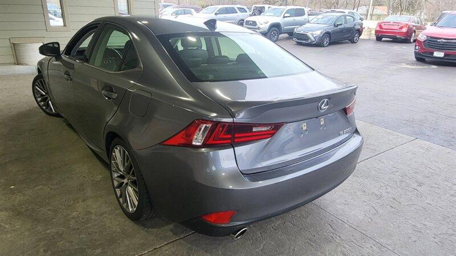 2016 Nebula Gray Pearl Lexus IS 200t 200t (JTHBA1D24G5) with an 2.0L Turbo I4 241hp 258ft. lbs. engine, Automatic transmission, located at 25355 Eames Street, Channahon, IL, 60410, (815) 467-1807, 41.429108, -88.228432 - This 2016 Lexus IS 200t is a sleek and stylish vehicle that is sure to turn heads on the road. It is equipped with a powerful 2.0L Turbo I4 engine that delivers 241 horsepower and 258ft. lbs. of torque, making it a joy to drive. The factory default features are impressive and include a premium sound - Photo#6