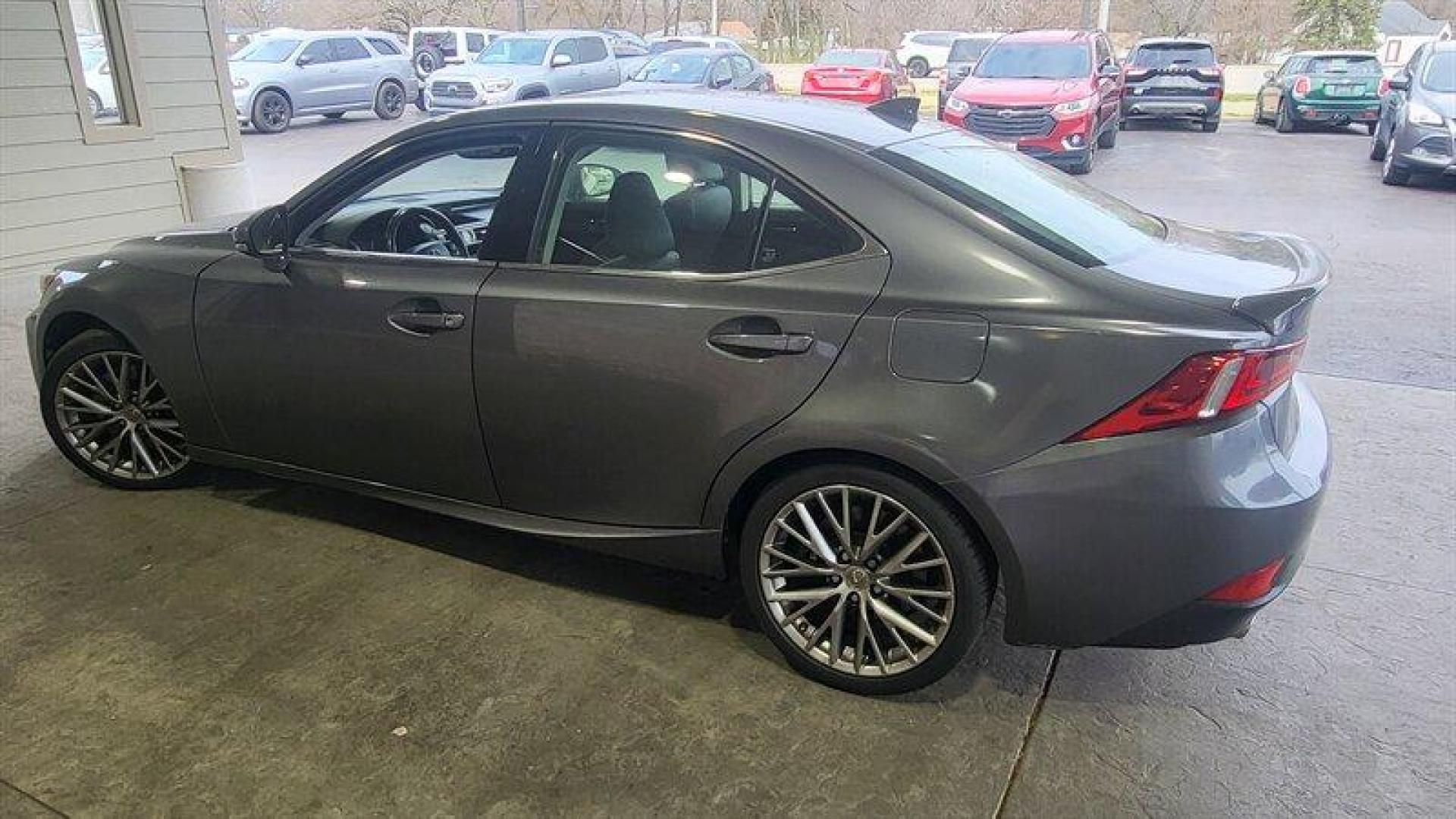 2016 Nebula Gray Pearl Lexus IS 200t 200t (JTHBA1D24G5) with an 2.0L Turbo I4 241hp 258ft. lbs. engine, Automatic transmission, located at 25355 Eames Street, Channahon, IL, 60410, (815) 467-1807, 41.429108, -88.228432 - This 2016 Lexus IS 200t is a sleek and stylish vehicle that is sure to turn heads on the road. It is equipped with a powerful 2.0L Turbo I4 engine that delivers 241 horsepower and 258ft. lbs. of torque, making it a joy to drive. The factory default features are impressive and include a premium sound - Photo#7