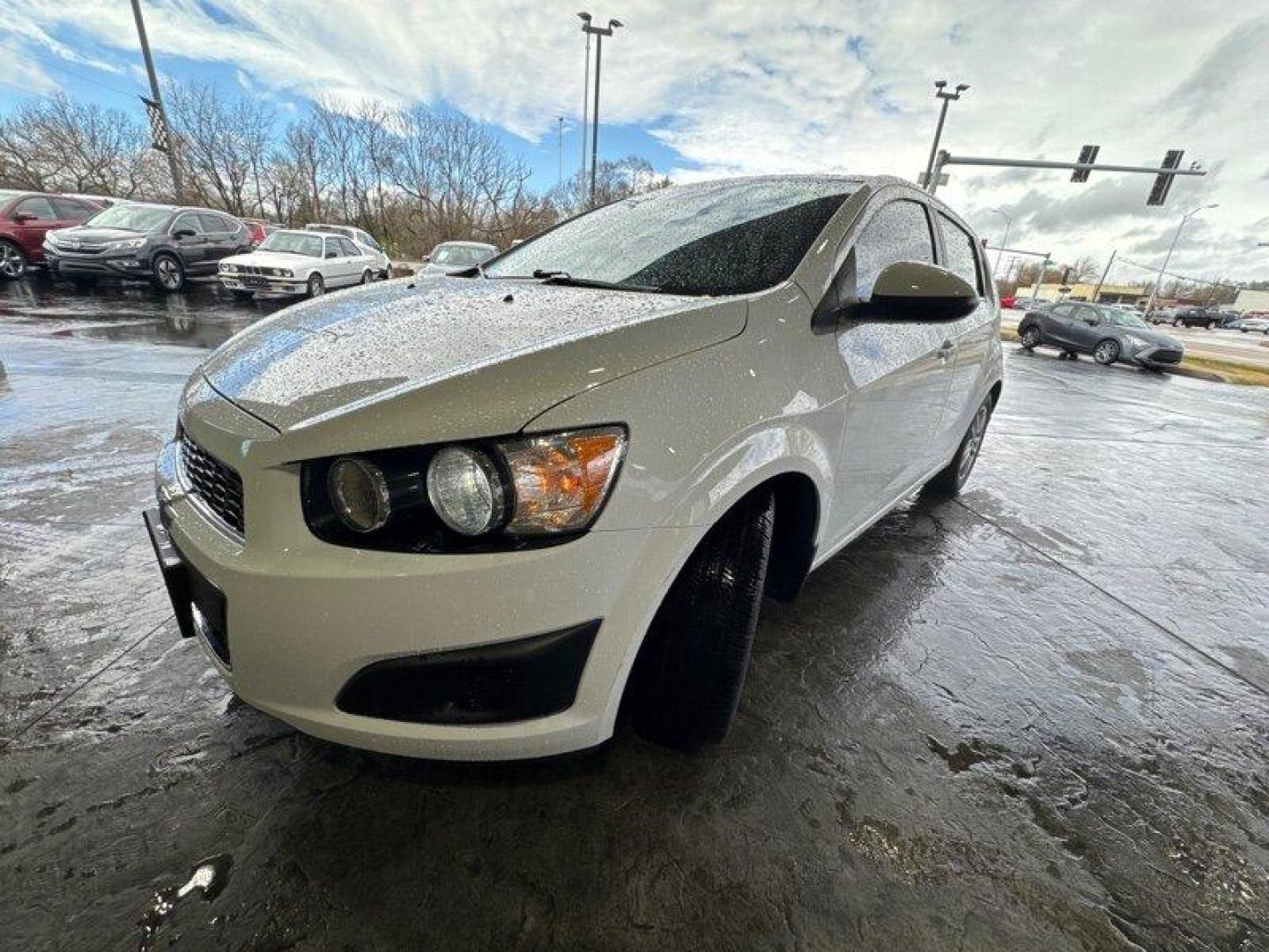 2015 Summit White Chevrolet Sonic LT (1G1JC6SBXF4) with an Ecotec 1.4L Turbo I4 138hp 148ft. lbs. engine, Automatic transmission, located at 25355 Eames Street, Channahon, IL, 60410, (815) 467-1807, 41.429108, -88.228432 - Looking for a car that's small but mighty? Look no further than the 2015 Chevrolet Sonic LT Auto! This bad boy is powered by an Ecotec 1.4L Turbo I4 engine that's just itching to hit the open road. With 138 horsepower and 148 foot-pounds of torque, you'll be zipping around town like a pro. But it's - Photo#7