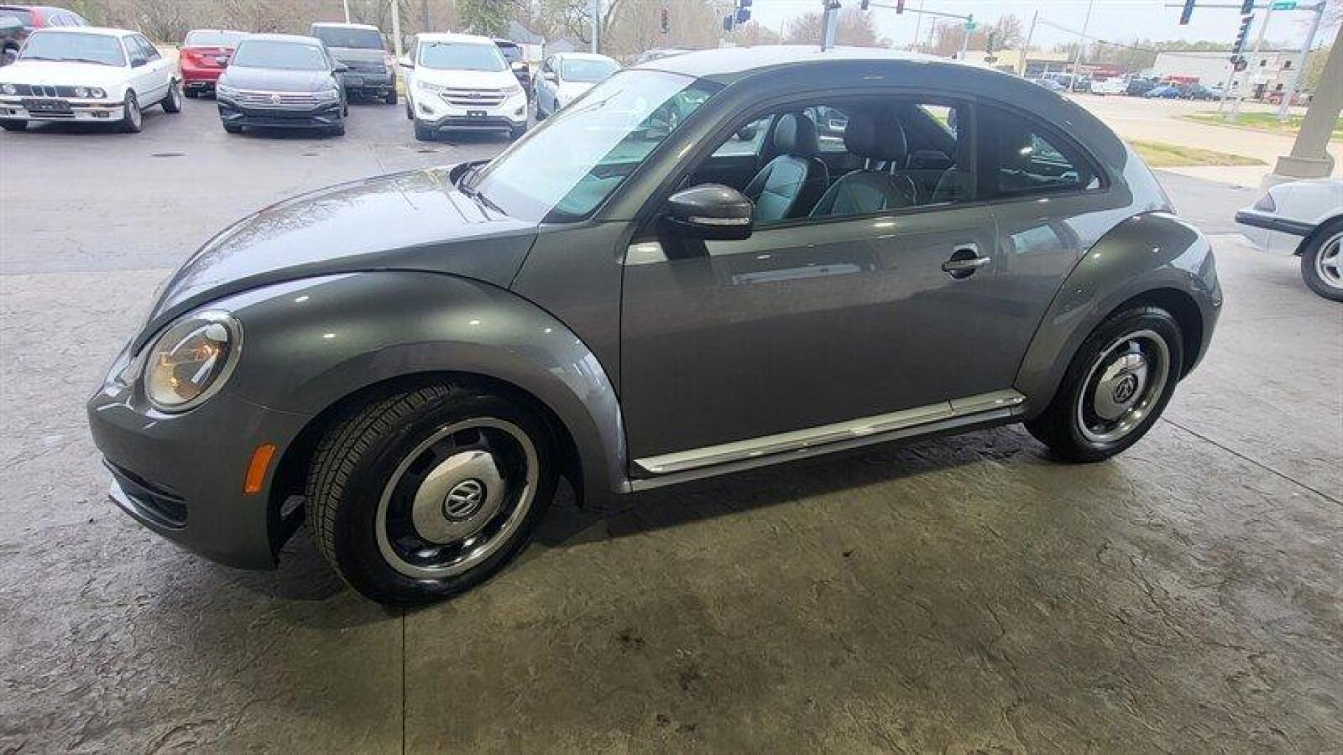 2012 Platinum Gray Metallic Volkswagen Beetle-Classic 2.5L (3VWJP7AT3CM) with an 2.5L I5 170hp 177ft. lbs. PZEV engine, Automatic transmission, located at 25355 Eames Street, Channahon, IL, 60410, (815) 467-1807, 41.429108, -88.228432 - Looking for a fun and stylish ride that's also fuel-efficient? Look no further than the 2012 Volkswagen Beetle-Classic 2.5L PZEV! With just under 96,000 miles on the odometer and an average of less than 8,000 miles driven per year, this car has plenty of life left in it. And with a fuel economy rati - Photo#11