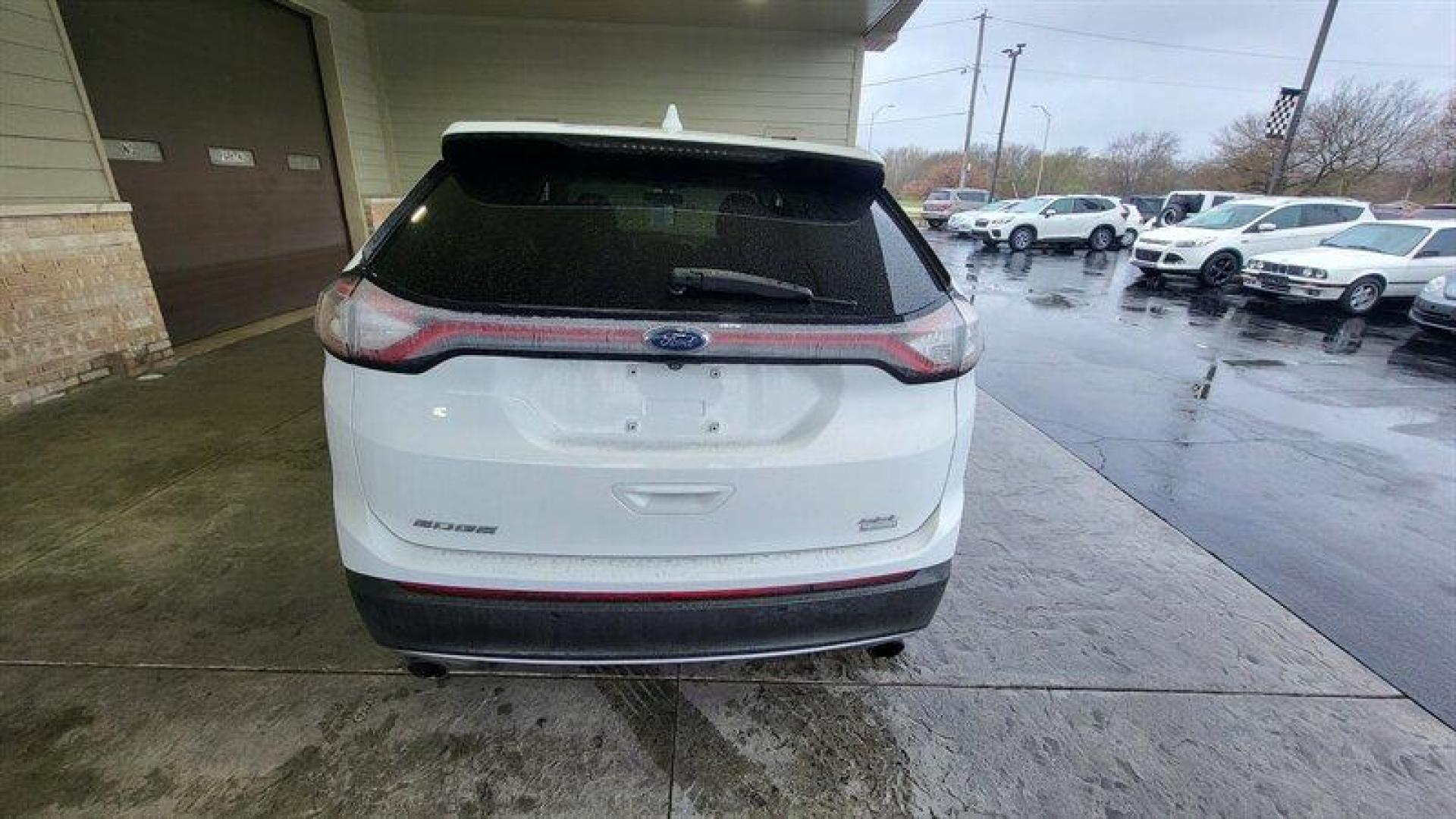 2016 Oxford White Ford Edge SEL (2FMPK3J99GB) with an EcoBoost 2.0L Turbo I4 245hp 275ft. lbs. engine, Automatic transmission, located at 25355 Eames Street, Channahon, IL, 60410, (815) 467-1807, 41.429108, -88.228432 - Looking for a vehicle that's got style, power, and all the latest features? Look no further than the 2016 Ford Edge SEL! This bad boy comes equipped with a 2.0L EcoBoost Turbo engine that'll have you flying down the highway like a bat out of hell. With 245 horsepower and 275ft. lbs. of torque, you'l - Photo#7