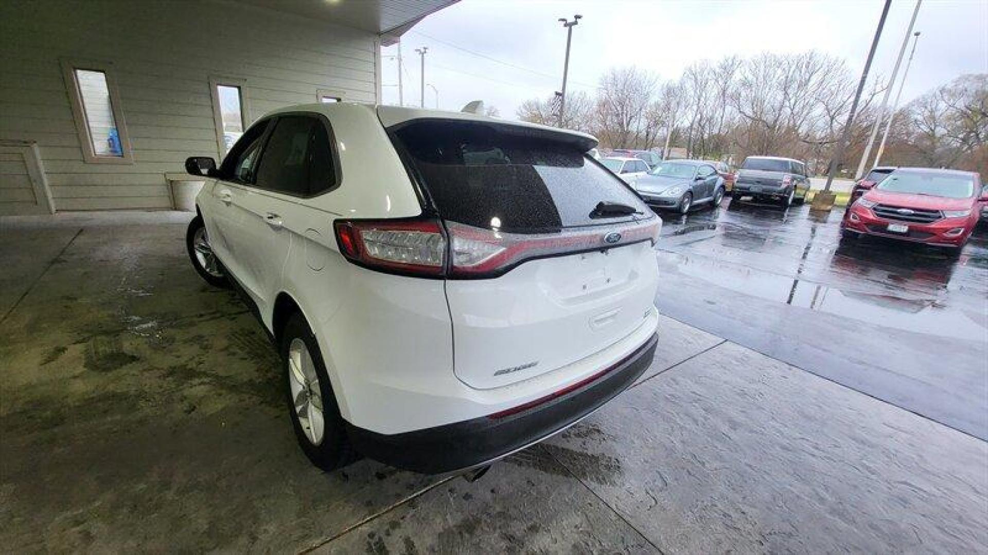 2016 Oxford White Ford Edge SEL (2FMPK3J99GB) with an EcoBoost 2.0L Turbo I4 245hp 275ft. lbs. engine, Automatic transmission, located at 25355 Eames Street, Channahon, IL, 60410, (815) 467-1807, 41.429108, -88.228432 - Looking for a vehicle that's got style, power, and all the latest features? Look no further than the 2016 Ford Edge SEL! This bad boy comes equipped with a 2.0L EcoBoost Turbo engine that'll have you flying down the highway like a bat out of hell. With 245 horsepower and 275ft. lbs. of torque, you'l - Photo#8