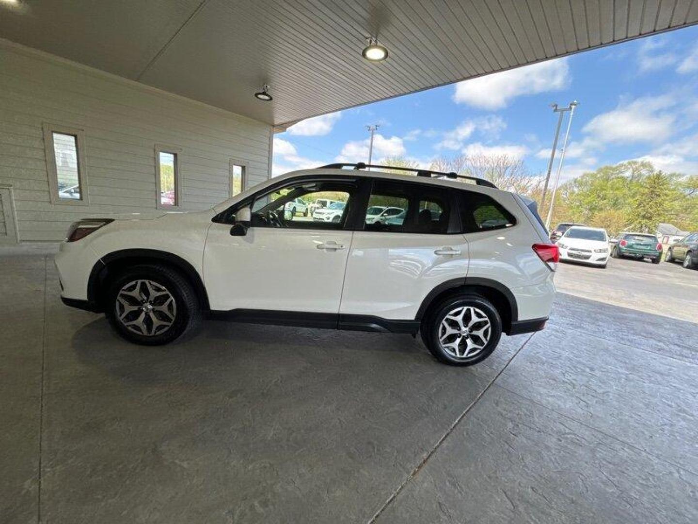 2020 Crystal White Pearl Subaru Forester Premium (JF2SKAJC9LH) with an 2.5L H4 182hp 178ft. lbs. engine, Automatic transmission, located at 25355 Eames Street, Channahon, IL, 60410, (815) 467-1807, 41.429108, -88.228432 - Looking for a reliable and stylish SUV that can handle any terrain? Look no further than the 2020 Subaru Forester Premium! This powerful vehicle is powered by a 2.5L H4 engine that packs 182 horsepower and 178ft. lbs. of torque, making it perfect for both off-road adventures and city driving. One o - Photo#6