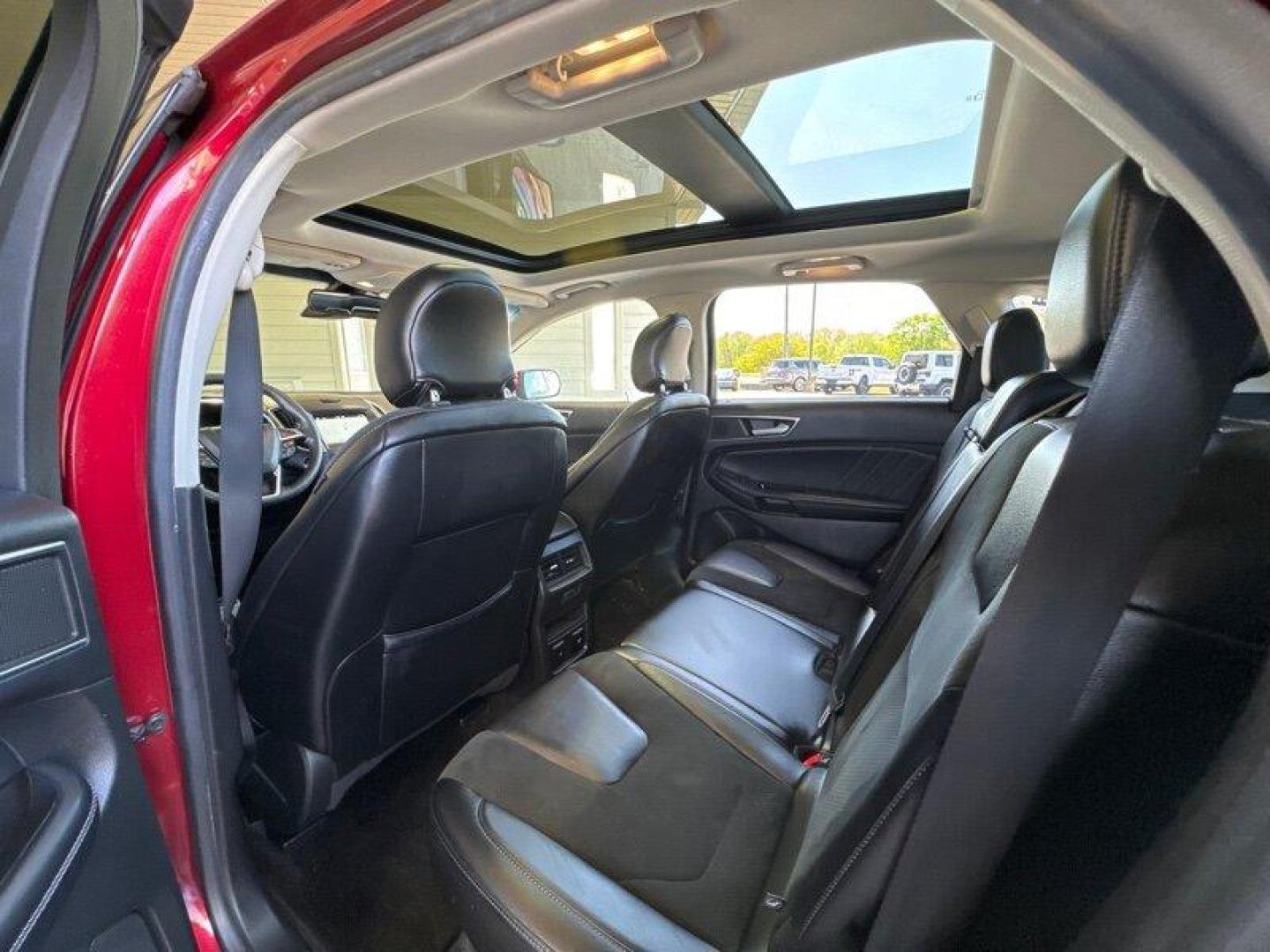 2016 Ruby Red Metallic Tinted Clearcoat Ford Edge Sport (2FMPK4AP4GB) with an EcoBoost 2.7L Turbo V6 315hp 350ft. lbs. engine, Automatic transmission, located at 25355 Eames Street, Channahon, IL, 60410, (815) 467-1807, 41.429108, -88.228432 - Introducing the 2016 Ford Edge Sport, the perfect car for those who refuse to compromise on style, power, and comfort. This Ruby Red Metallic Tinted Clearcoat beauty is powered by a 2.7L Turbo V6 engine that packs a punch with 315 horsepower and 350ft. lbs of torque. It's so powerful, you'll feel li - Photo#15