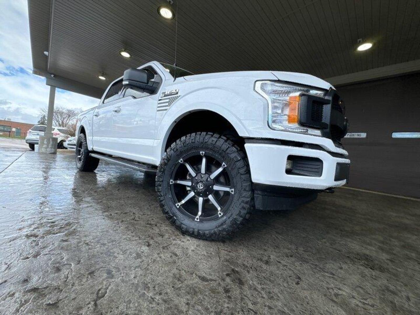 2019 Oxford White Ford F-150 XLT (1FTEW1E46KK) with an EcoBoost 3.5L Twin Turbo V6 375hp 470ft. lbs. engine, Automatic transmission, located at 25355 Eames Street, Channahon, IL, 60410, (815) 467-1807, 41.429108, -88.228432 - Photo#0