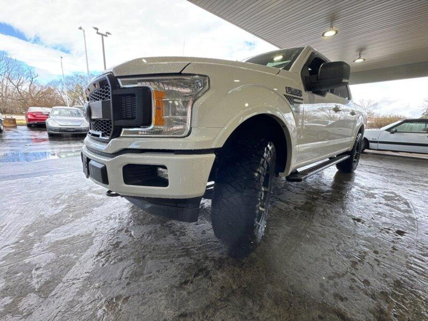 2019 Oxford White Ford F-150 XLT (1FTEW1E46KK) with an EcoBoost 3.5L Twin Turbo V6 375hp 470ft. lbs. engine, Automatic transmission, located at 25355 Eames Street, Channahon, IL, 60410, (815) 467-1807, 41.429108, -88.228432 - Photo#8