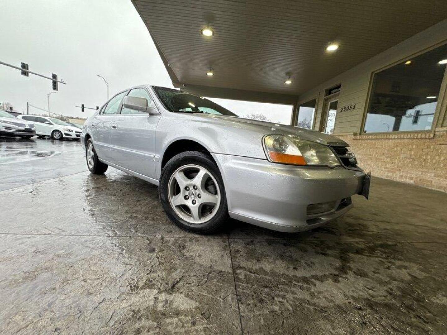 2003 Satin Silver Metallic Acura TL 3.2 (19UUA56643A) with an 3L NA V6 single overhead cam (SOHC) 24V engine, Automatic transmission, located at 25355 Eames Street, Channahon, IL, 60410, (815) 467-1807, 41.429108, -88.228432 - Introducing the impressive 2003 Acura TL 3.2! This incredible sedan boasts a powerful 3L NA V6 single overhead cam (SOHC) 24V engine that delivers a smooth and reliable ride every time. With less than 143,000 miles on the odometer, this beauty has seen less than 7,000 miles a year, making it the per - Photo#0