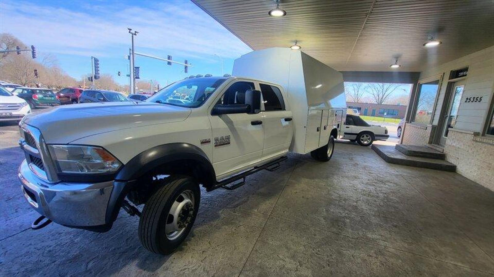 2016 White RAM 4500 SLT (3C7WRLFJ8GG) with an 6.4 engine, Automatic transmission, located at 25355 Eames Street, Channahon, IL, 60410, (815) 467-1807, 41.429108, -88.228432 - ** RUST FREE FLORIDA TRUCK WITH A 11 FOOT KNAPHEIDE ENCLOSED UTILITY BODY. 74 IN TALL, 90 IN WIDE, 54 IN WIDE ON THE FLOOR. ** Introducing a 2016 RAM 4500 that is powered by a 6.4 engine, which delivers an impressive performance. This truck has a white exterior and is in excellent overall condition - Photo#11