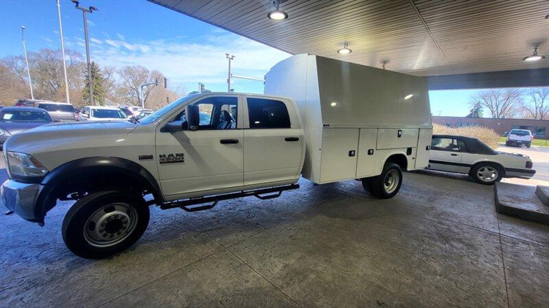 2016 White RAM 4500 SLT (3C7WRLFJ8GG) with an 6.4 engine, Automatic transmission, located at 25355 Eames Street, Channahon, IL, 60410, (815) 467-1807, 41.429108, -88.228432 - ** RUST FREE FLORIDA TRUCK WITH A 11 FOOT KNAPHEIDE ENCLOSED UTILITY BODY. 74 IN TALL, 90 IN WIDE, 54 IN WIDE ON THE FLOOR. ** Introducing a 2016 RAM 4500 that is powered by a 6.4 engine, which delivers an impressive performance. This truck has a white exterior and is in excellent overall condition - Photo#12