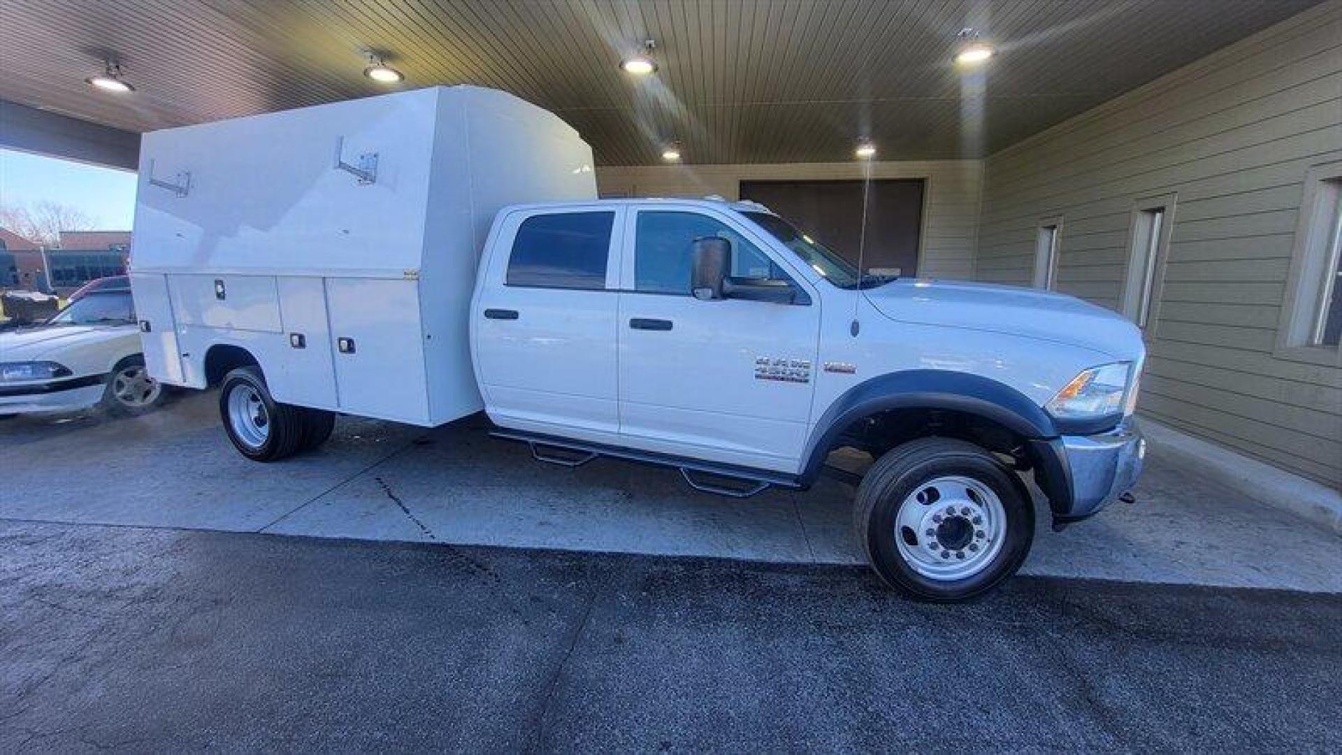 2016 White RAM 4500 SLT (3C7WRLFJ8GG) with an 6.4 engine, Automatic transmission, located at 25355 Eames Street, Channahon, IL, 60410, (815) 467-1807, 41.429108, -88.228432 - ** RUST FREE FLORIDA TRUCK WITH A 11 FOOT KNAPHEIDE ENCLOSED UTILITY BODY. 74 IN TALL, 90 IN WIDE, 54 IN WIDE ON THE FLOOR. ** Introducing a 2016 RAM 4500 that is powered by a 6.4 engine, which delivers an impressive performance. This truck has a white exterior and is in excellent overall condition - Photo#1