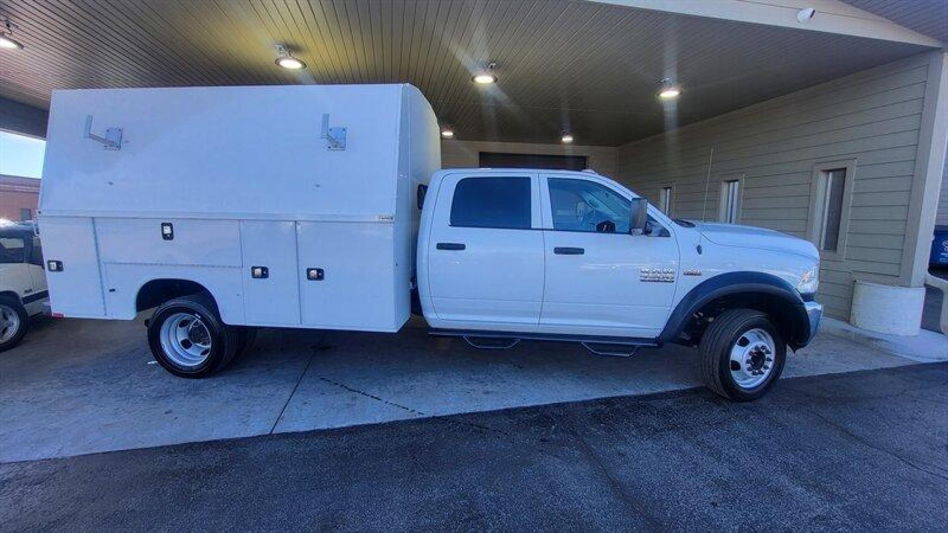 2016 White RAM 4500 SLT (3C7WRLFJ8GG) with an 6.4 engine, Automatic transmission, located at 25355 Eames Street, Channahon, IL, 60410, (815) 467-1807, 41.429108, -88.228432 - ** RUST FREE FLORIDA TRUCK WITH A 11 FOOT KNAPHEIDE ENCLOSED UTILITY BODY. 74 IN TALL, 90 IN WIDE, 54 IN WIDE ON THE FLOOR. ** Introducing a 2016 RAM 4500 that is powered by a 6.4 engine, which delivers an impressive performance. This truck has a white exterior and is in excellent overall condition - Photo#2