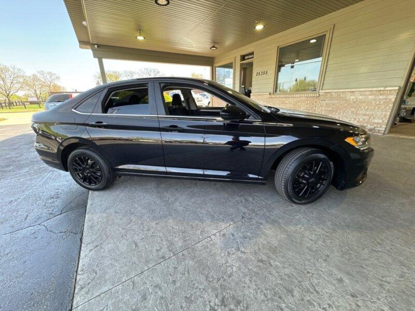 2021 Deep Black Pearl Volkswagen Jetta 1.4T S (3VWC57BUXMM) with an 1.4L Turbo I4 147hp 184ft. lbs. SULEV engine, Automatic transmission, located at 25355 Eames Street, Channahon, IL, 60410, (815) 467-1807, 41.429108, -88.228432 - Introducing the 2021 Volkswagen Jetta S, a sleek and stylish sedan that packs a punch with its powerful 1.4L Turbo I4 147hp 184ft. lbs. SULEV engine. This beauty has been gently driven, with less than 39,000 miles on the odometer, averaging less than 10,000 miles per year. But that's not all - the - Photo#1