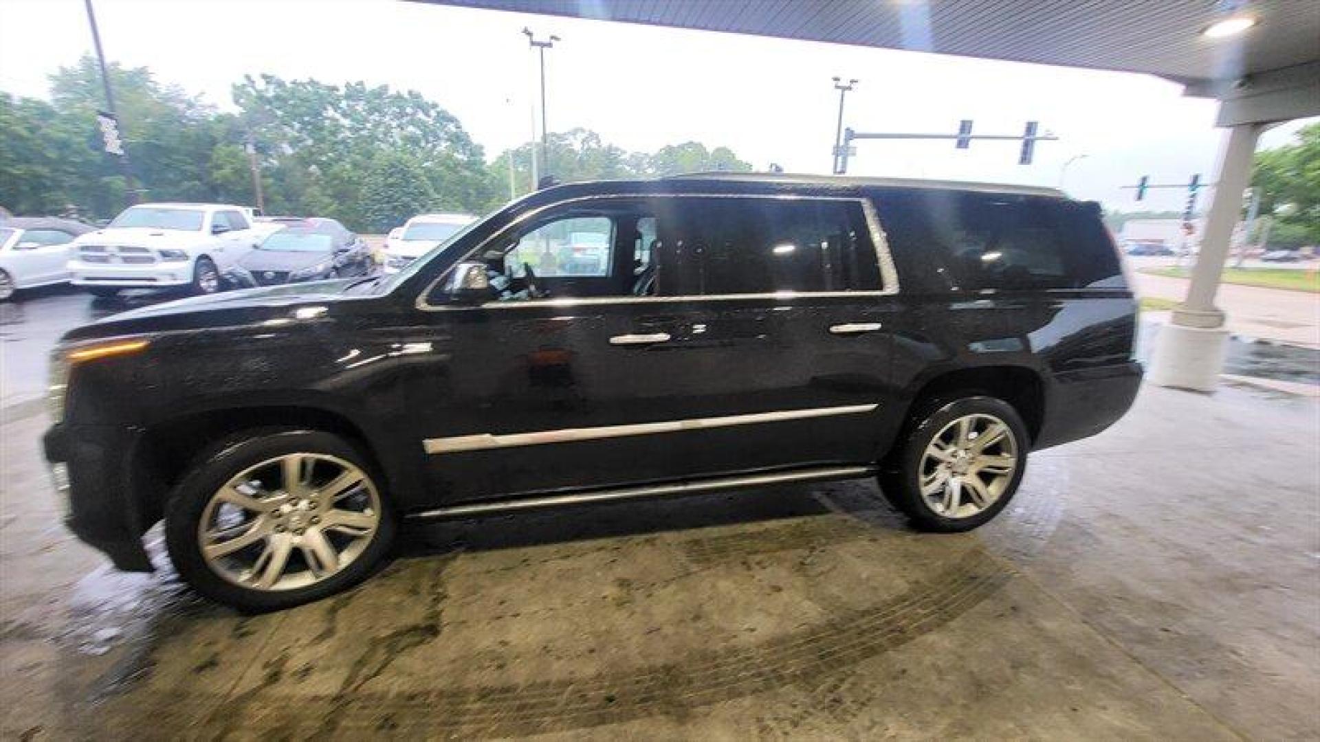 2015 Black Raven Cadillac Escalade ESV Premium (1GYS4JKJ1FR) with an EcoTec3 6.2L V8 420hp 460ft. lbs. engine, Automatic transmission, located at 25355 Eames Street, Channahon, IL, 60410, (815) 467-1807, 41.429108, -88.228432 - Ladies and gentlemen, buckle up and get ready to hear about the 2015 Cadillac Escalade ESV Premium! This luxurious SUV is powered by a beast of an engine, an EcoTec3 6.2L V8 that churns out 420 horsepower and 460 foot-pounds of torque. That's enough power to make you feel like you're driving a rocke - Photo#11