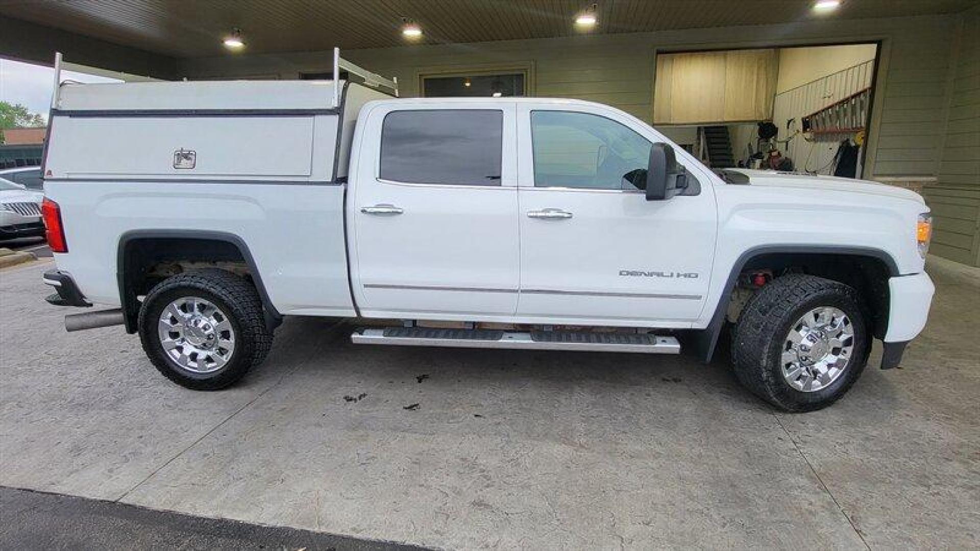 2015 Summit White GMC Sierra 2500 Denali (1GT120E83FF) with an Duramax 6.6L Diesel Turbo V8 397hp 765ft. lbs. engine, Automatic transmission, located at 25355 Eames Street, Channahon, IL, 60410, (815) 467-1807, 41.429108, -88.228432 - Oh honey, let me tell you about the 2015 GMC Sierra 2500 Denali. This baby is powered by a Duramax 6.6L Diesel Turbo V8 engine that's just begging to hit the open road. With 397 horsepower and a whopping 765ft. lbs. of torque, you'll be leaving all those slowpokes in the dust. But let's talk about - Photo#2