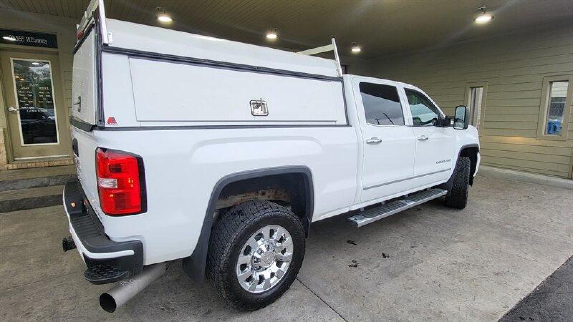 2015 Summit White GMC Sierra 2500 Denali (1GT120E83FF) with an Duramax 6.6L Diesel Turbo V8 397hp 765ft. lbs. engine, Automatic transmission, located at 25355 Eames Street, Channahon, IL, 60410, (815) 467-1807, 41.429108, -88.228432 - Oh honey, let me tell you about the 2015 GMC Sierra 2500 Denali. This baby is powered by a Duramax 6.6L Diesel Turbo V8 engine that's just begging to hit the open road. With 397 horsepower and a whopping 765ft. lbs. of torque, you'll be leaving all those slowpokes in the dust. But let's talk about - Photo#4