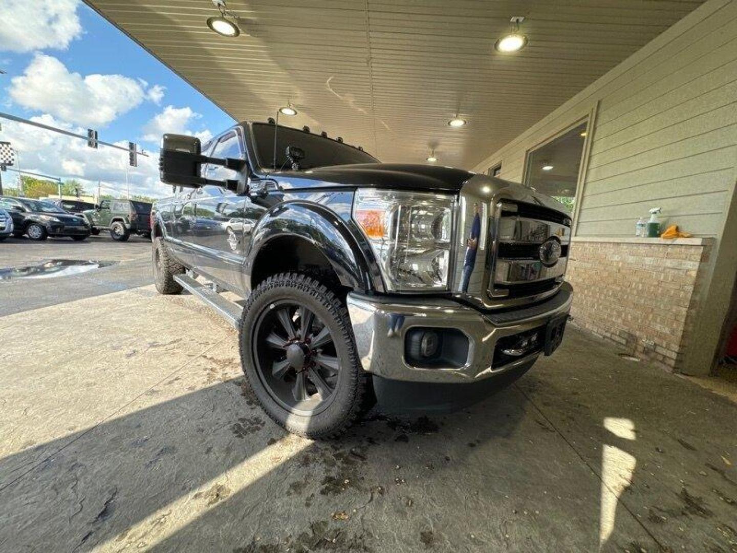 2016 Shadow Black Ford F-250 Lariat (1FT7W2BTXGE) with an Power Stroke 6.7L Biodiesel Turbo V8 440hp 860ft. engine, Automatic transmission, located at 25355 Eames Street, Channahon, IL, 60410, (815) 467-1807, 41.429108, -88.228432 - Introducing the 2016 Ford F-250 Super Duty Lariat, a powerful and reliable vehicle that is perfect for those who demand the best. This impressive truck is powered by a Power Stroke 6.7L Biodiesel Turbo V8 engine that delivers an impressive 440 horsepower and 860 feet of torque. With less than 78,000 - Photo#0